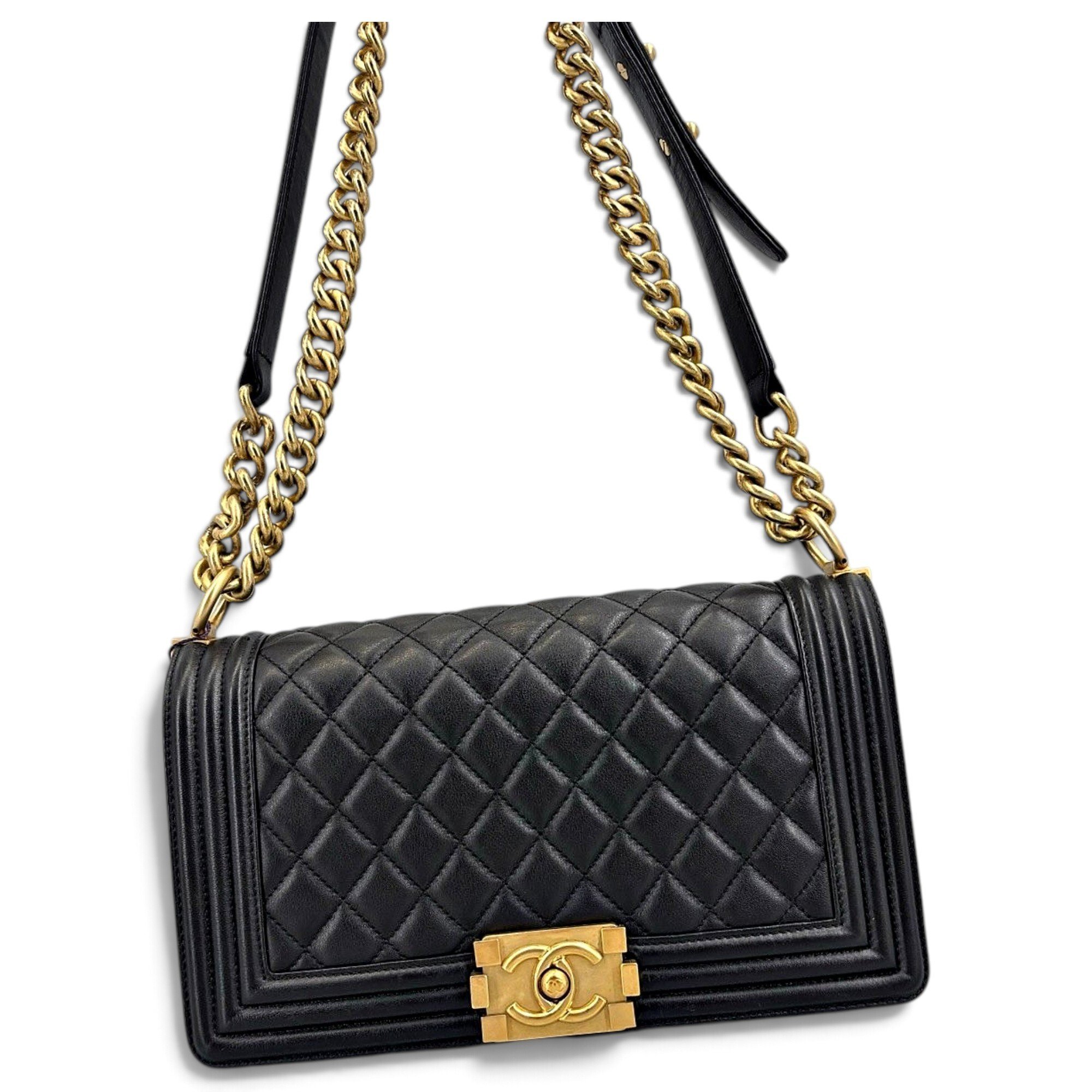 Boy leather handbag