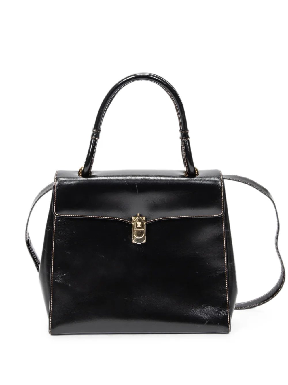 flap-top tote bag