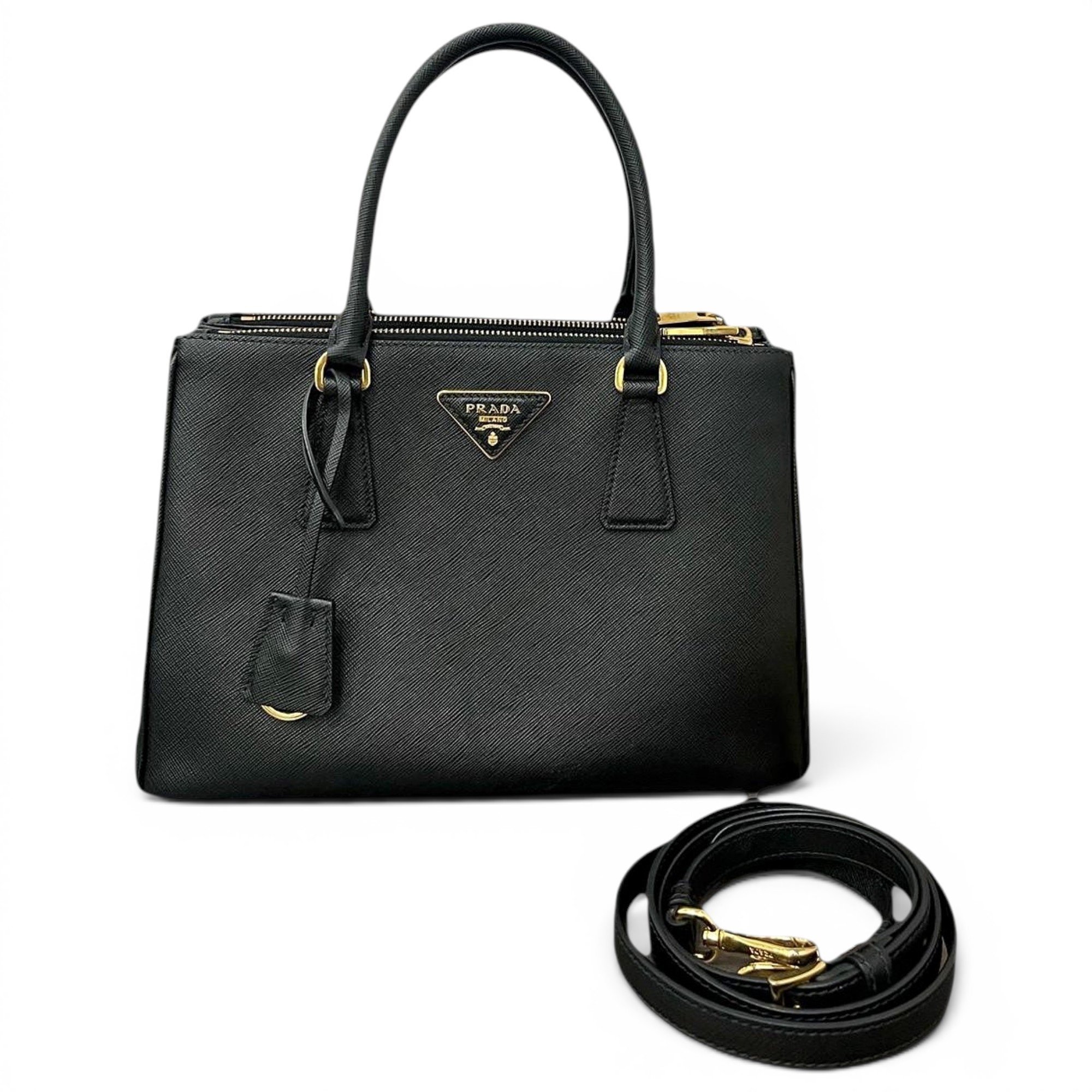 Galleria leather handbag