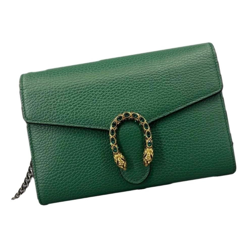 Dionysus Chain Wallet leather handbag
