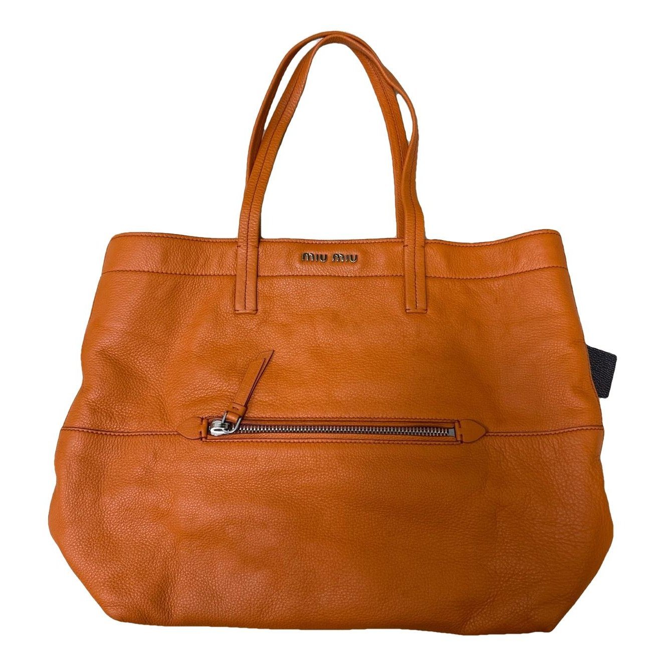 Miu Miu Leather tote