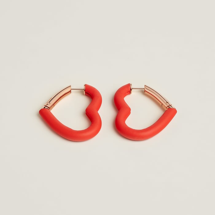 Orange Field Au Coeur Du Faubourg Earrings