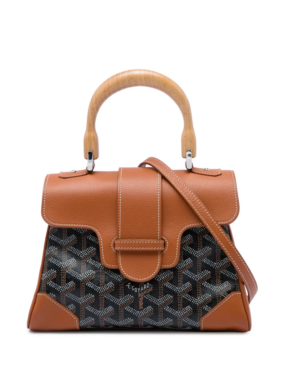 Goyard 2019 Mini Goyardine Saigon Souple satchel