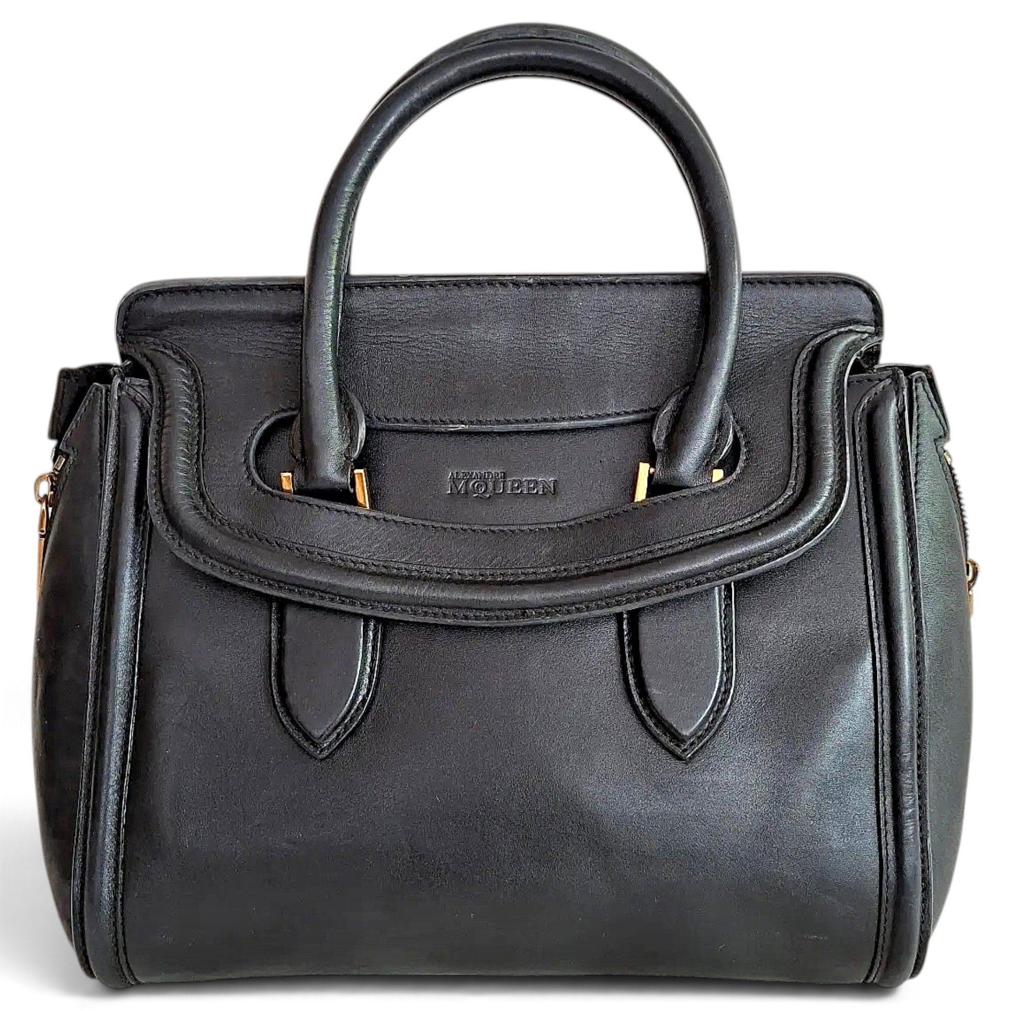 Alexander McQueen Heroine leather satchel