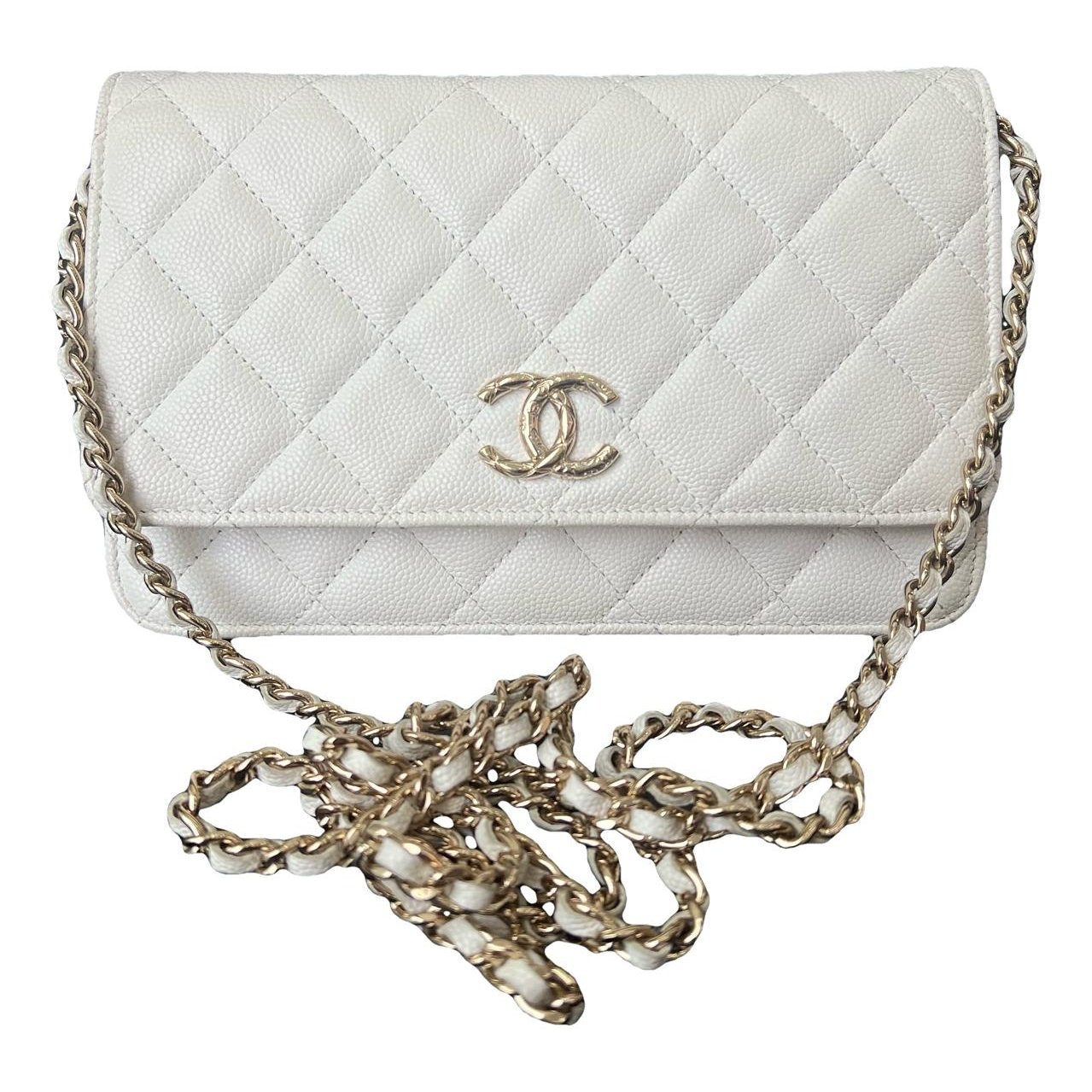 Wallet On Chain Timeless/Classique pony-style calfskin crossbody bag