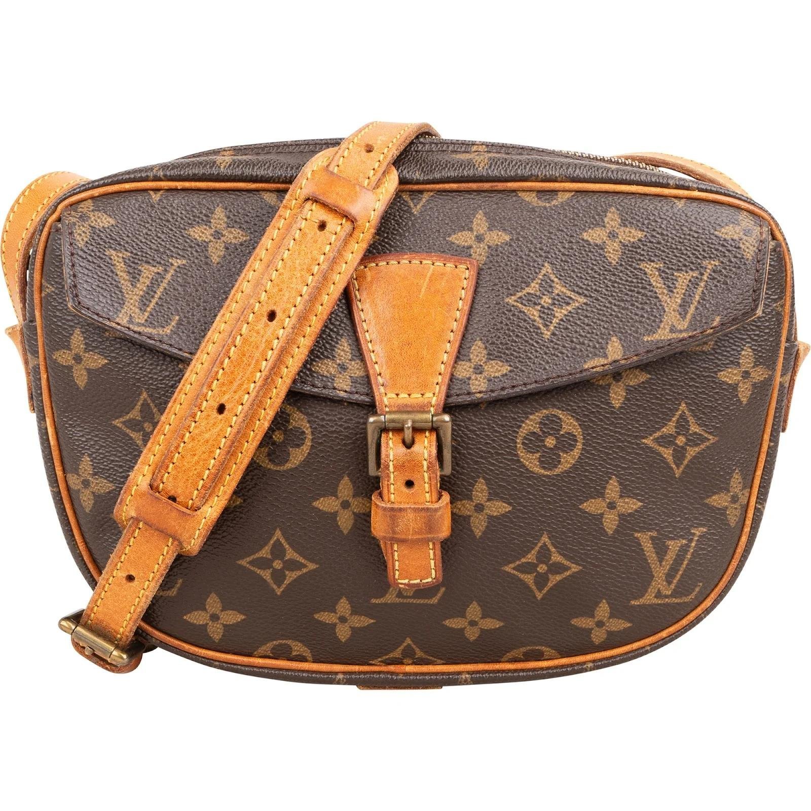 Jeune fille leather crossbody bag