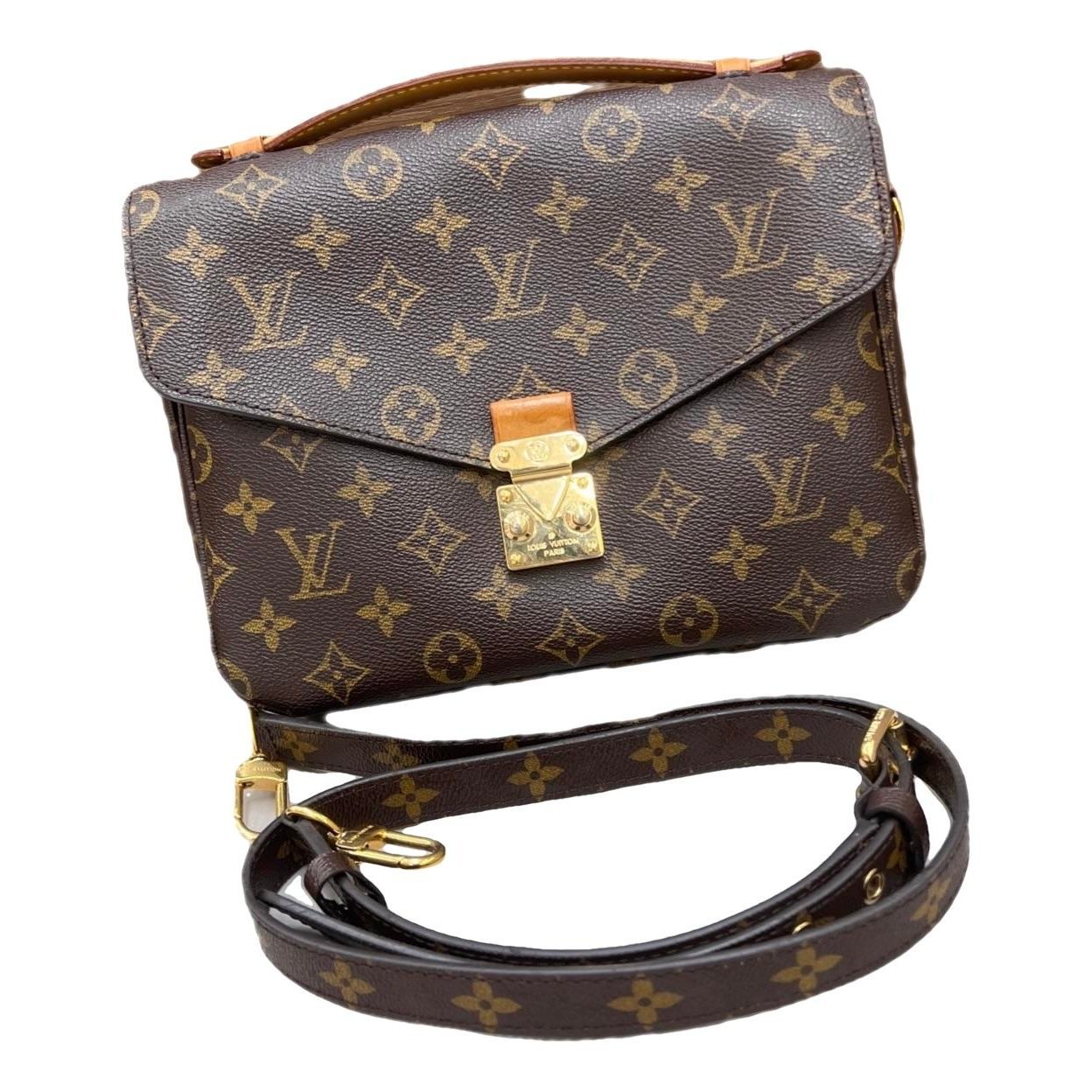 Metis leather handbag