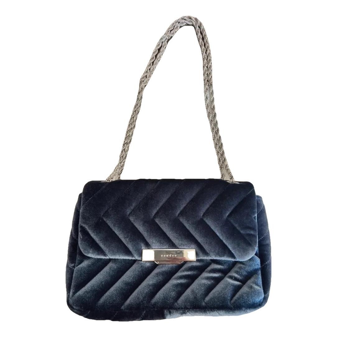 Velvet handbag