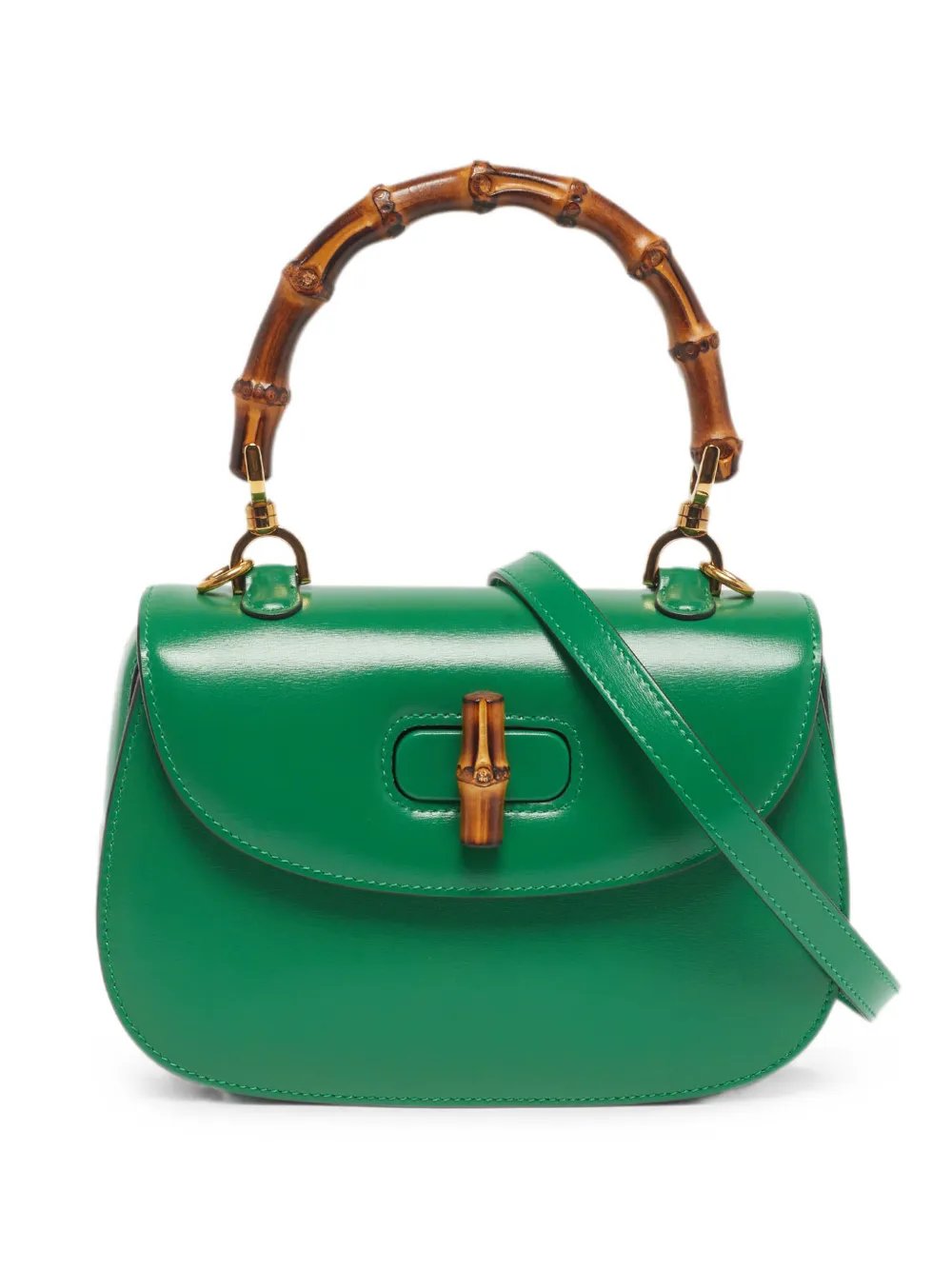 mini 1947 Bamboo tote  bag