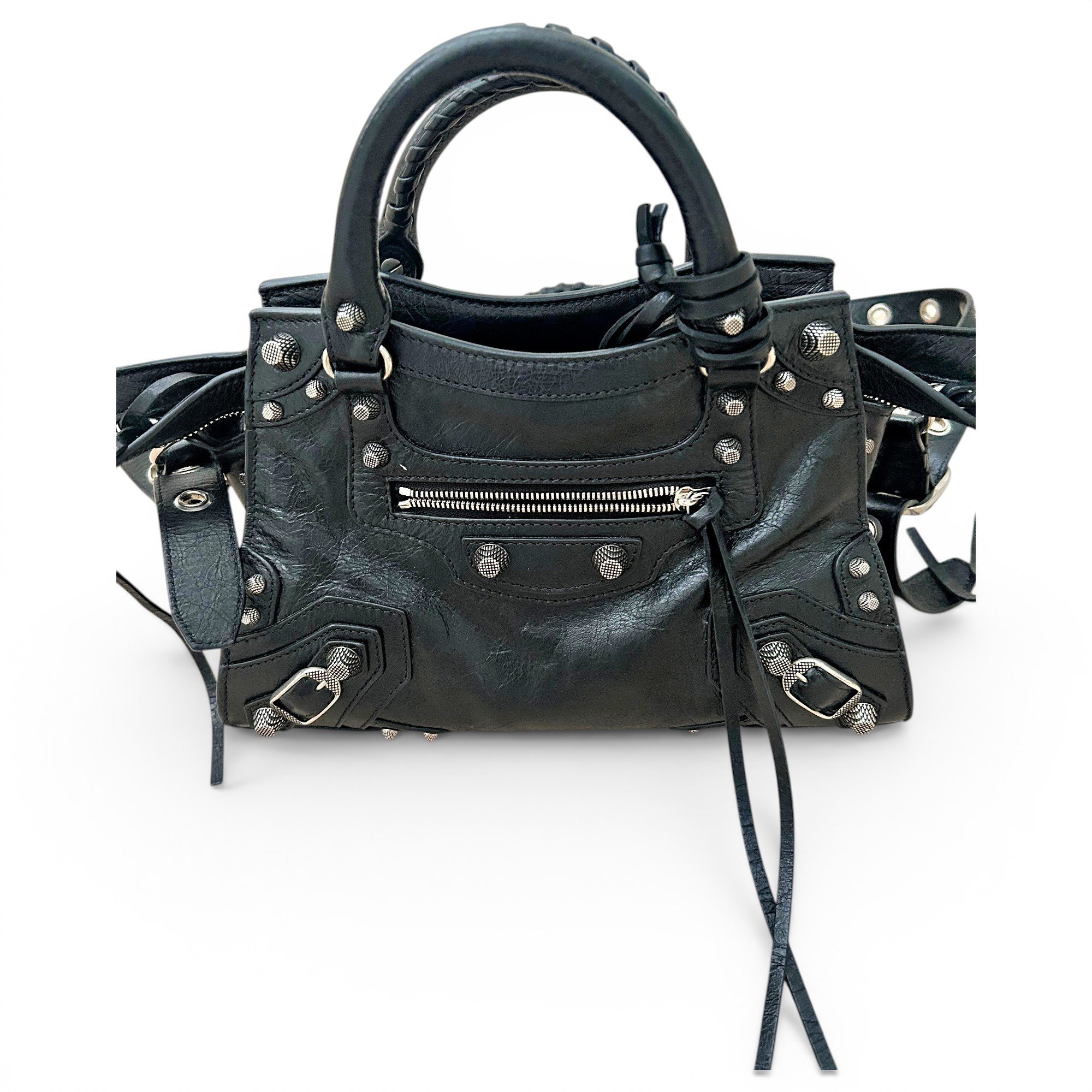 Neo Cagole City leather handbag