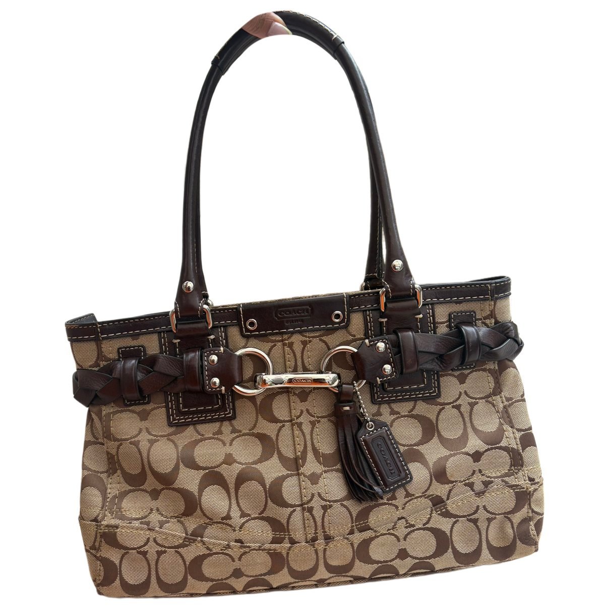 Leather handbag