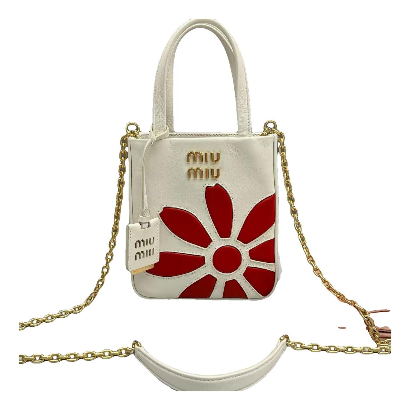 Leather tote