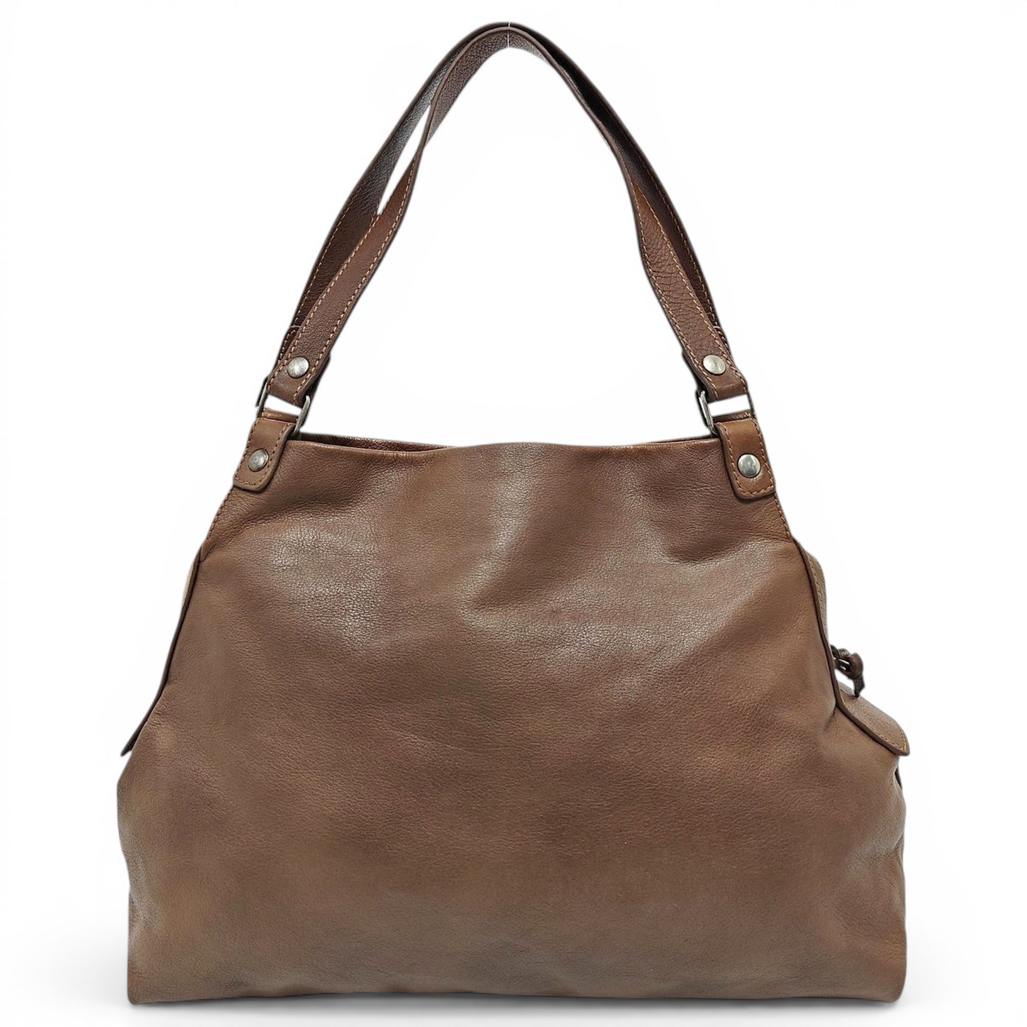 Leather handbag