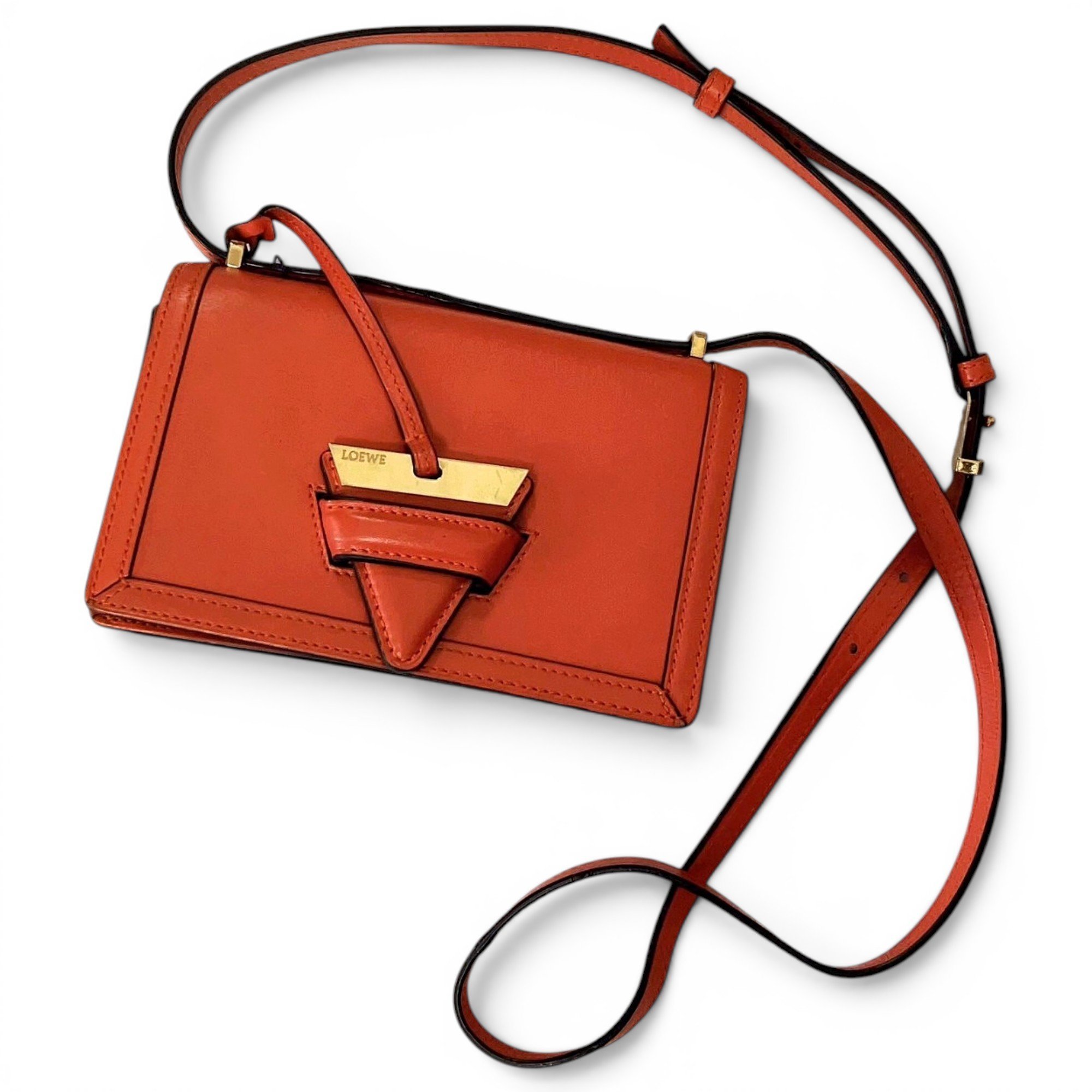 Barcelona leather handbag