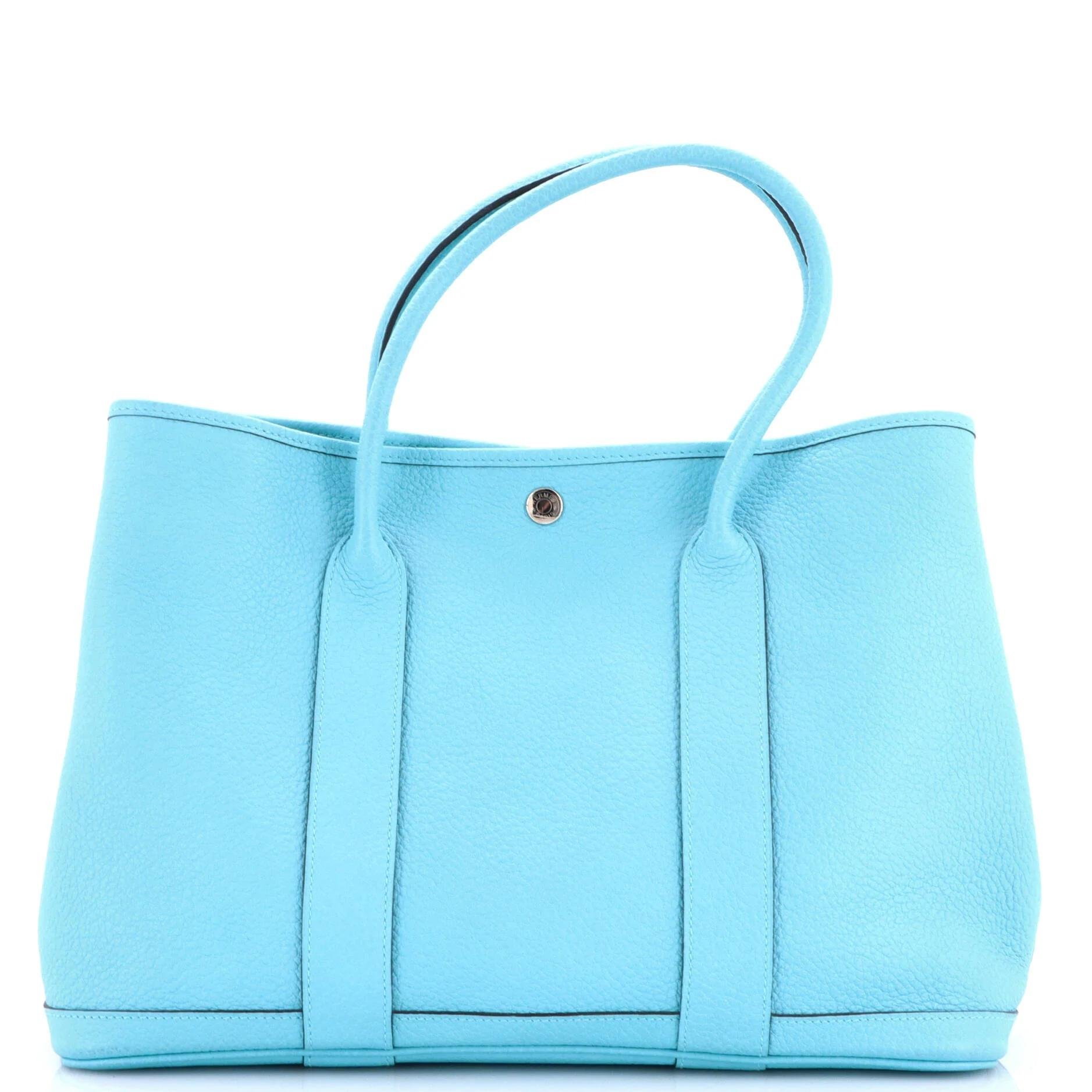 Leather tote
