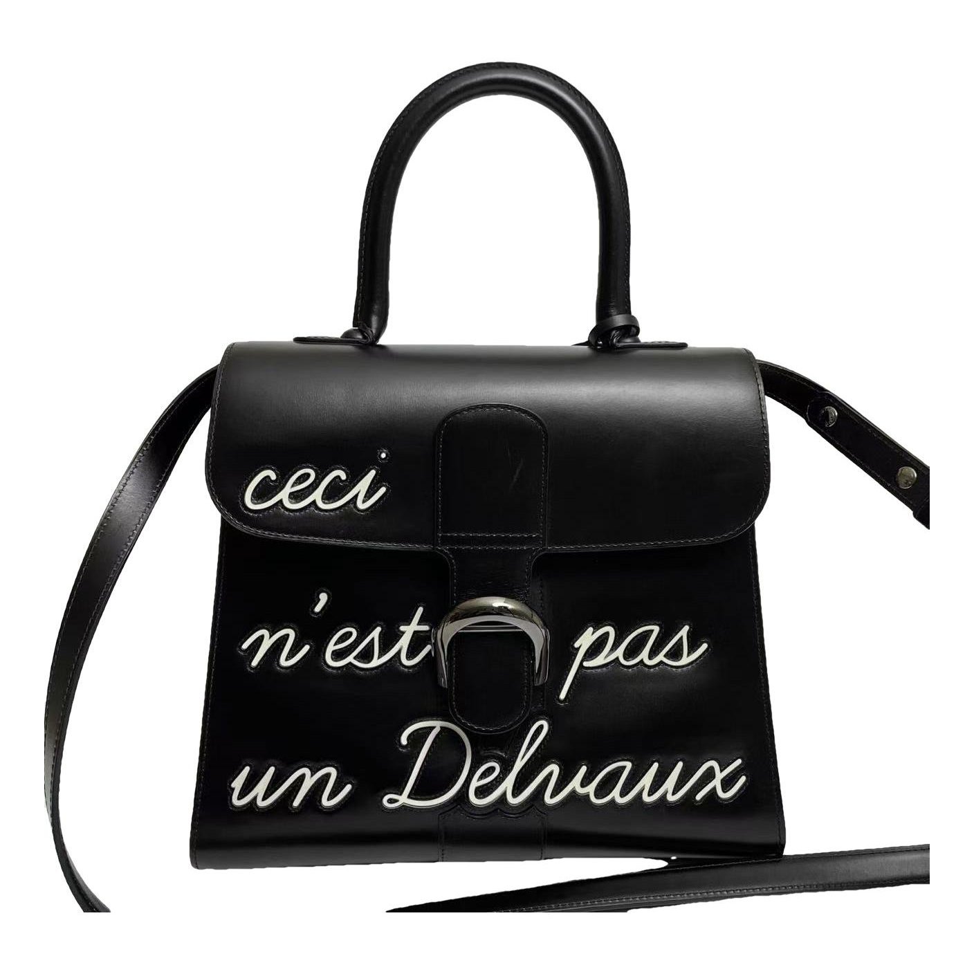 Brillant leather handbag