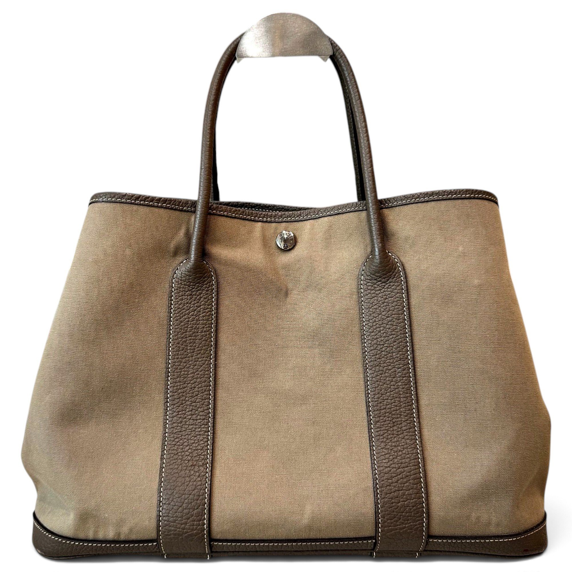Garden Party leather handbag
