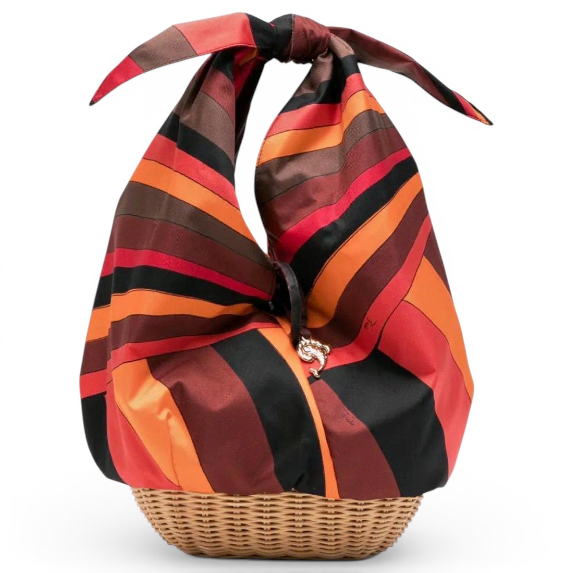 Silk handbag
