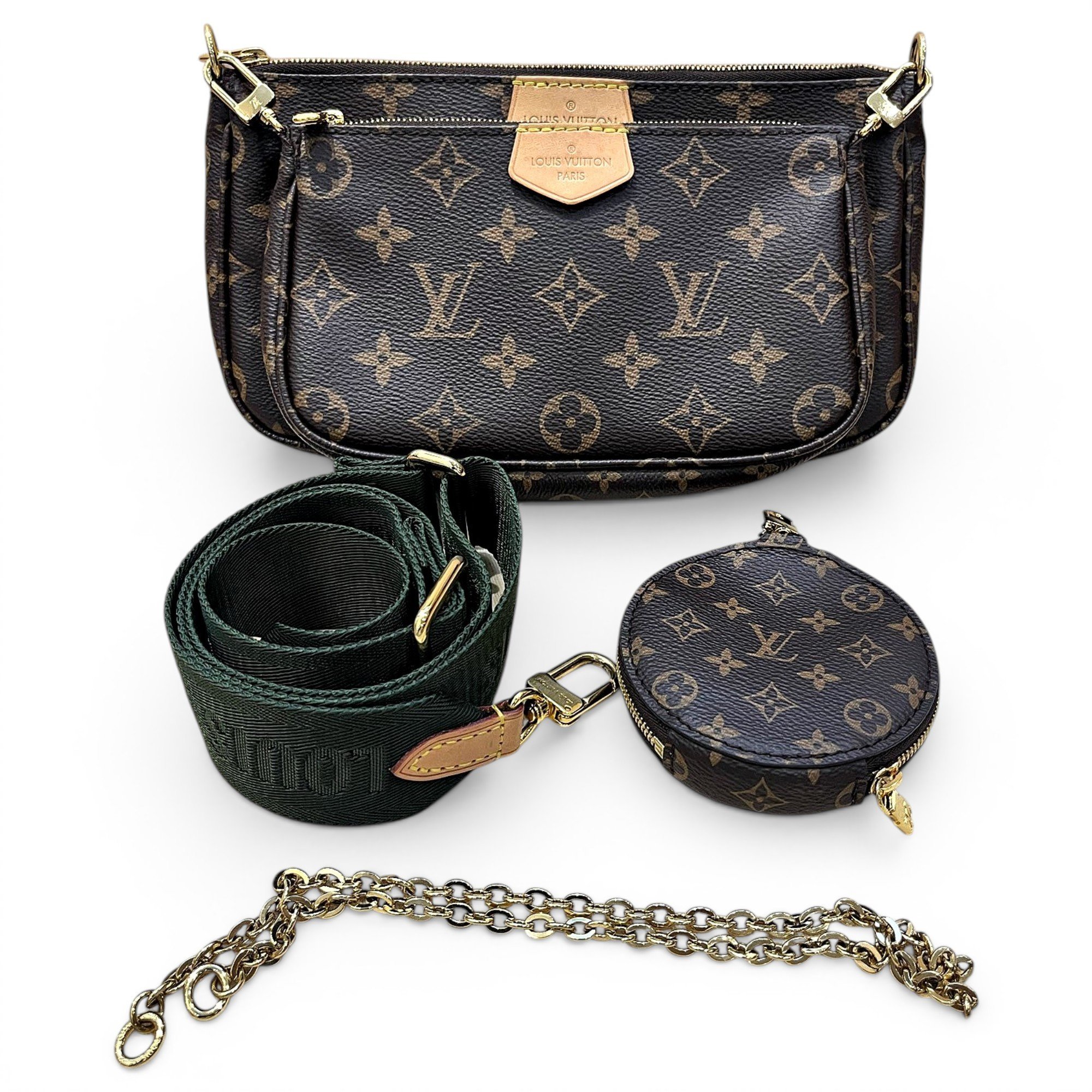 Multi Pochette Accessoires leather handbag