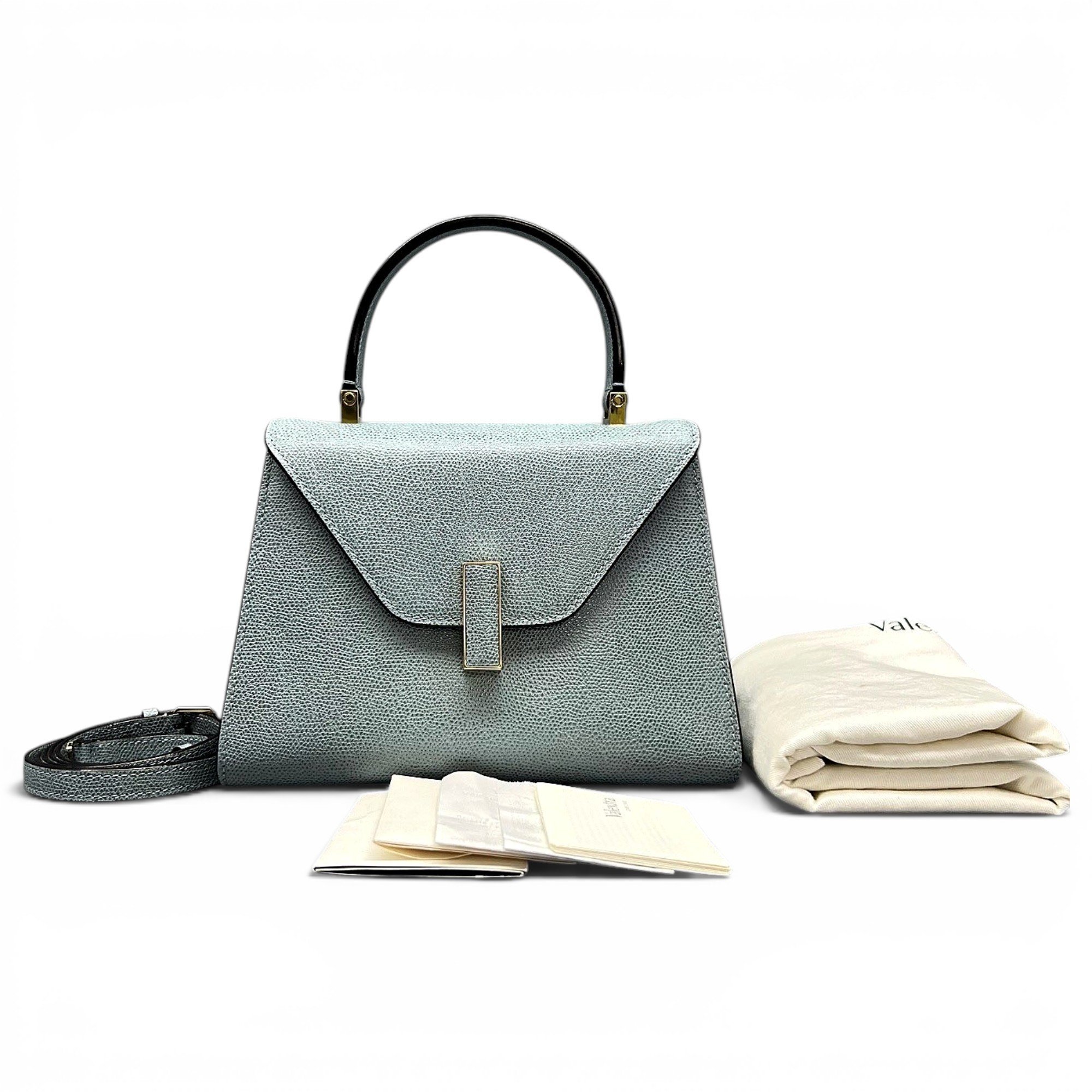 Iside leather handbag