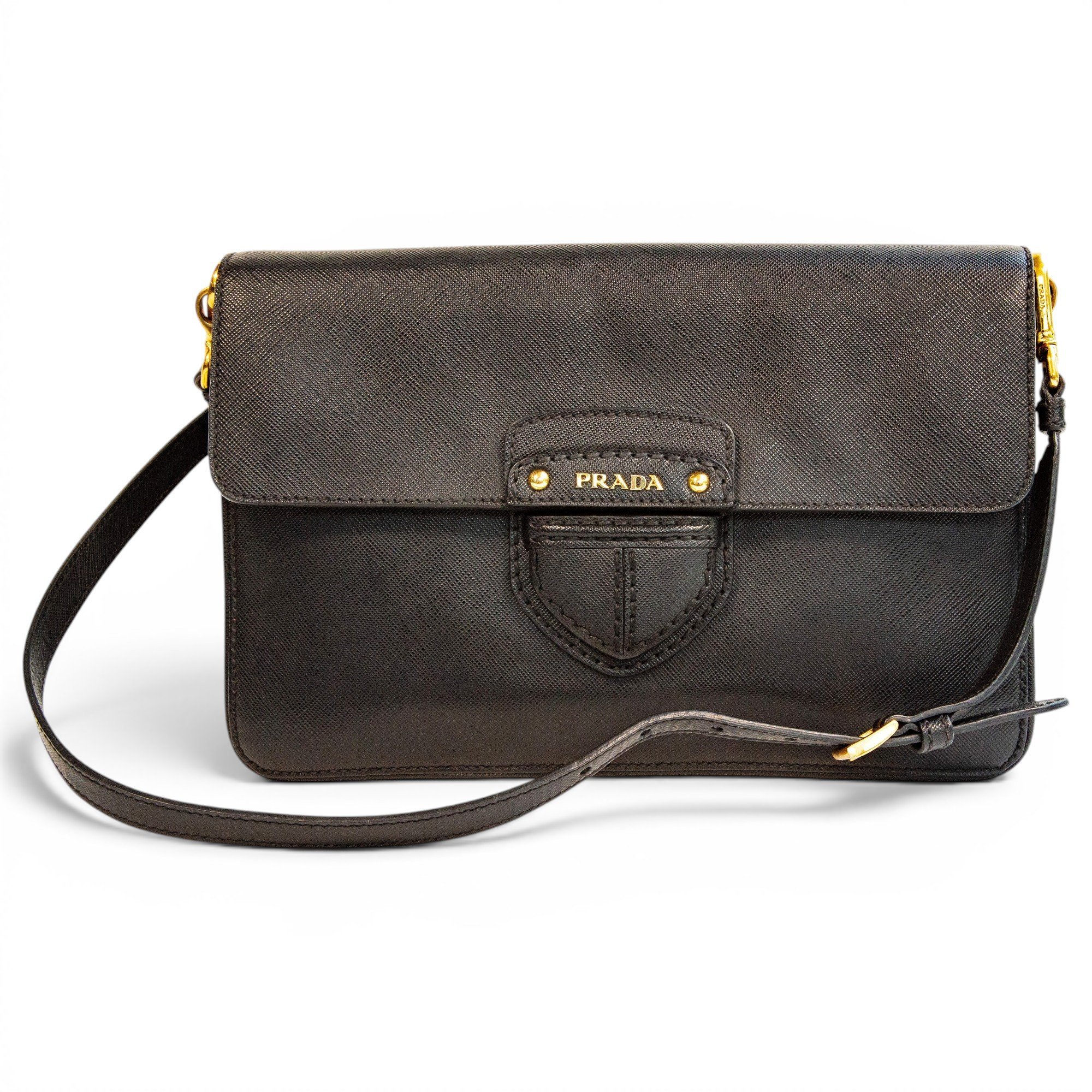 Leather crossbody bag