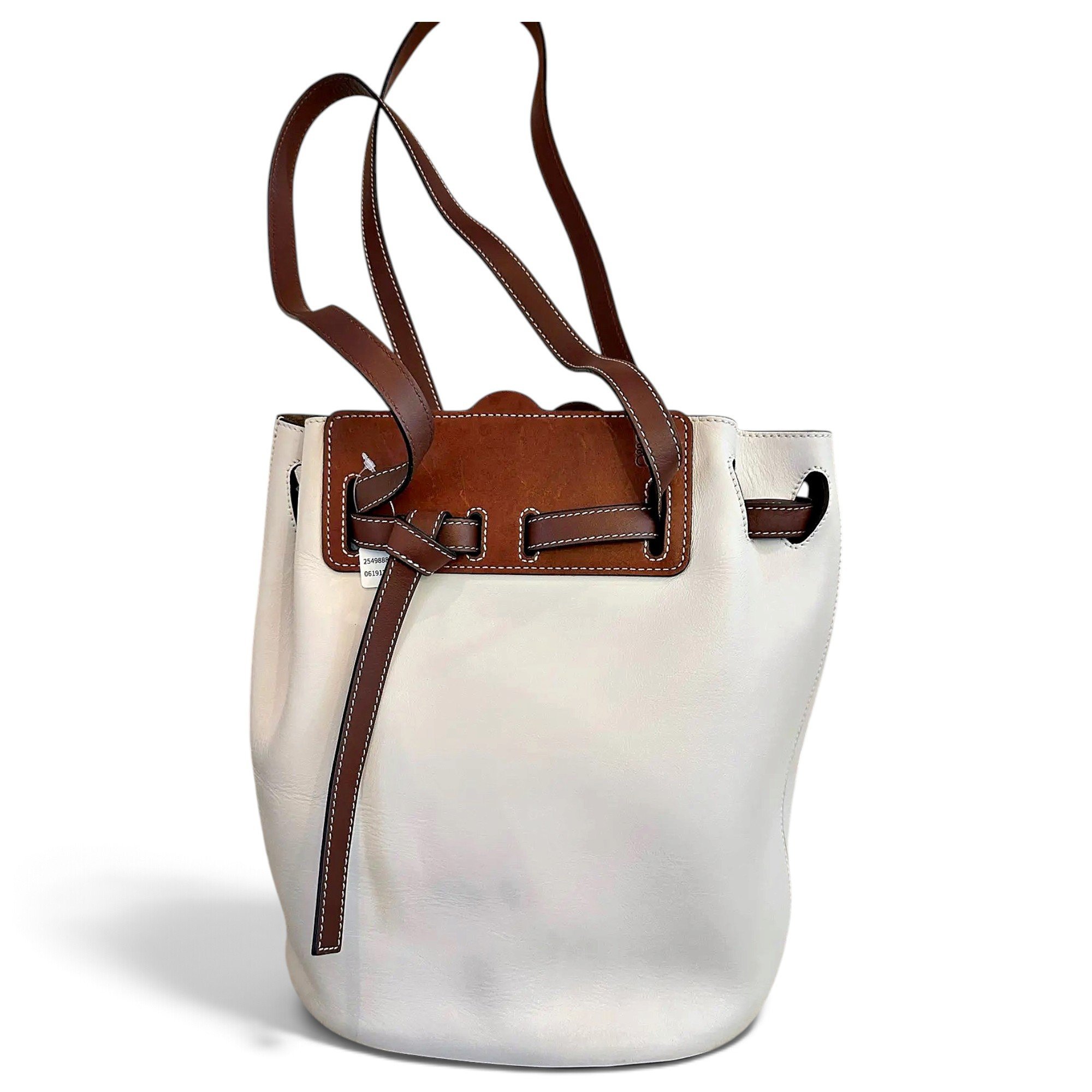 Lazo leather handbag