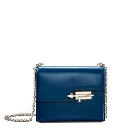 Hermes Bleu de Prusse Box Mini Verrou 17 Palladium Hardware, 2019