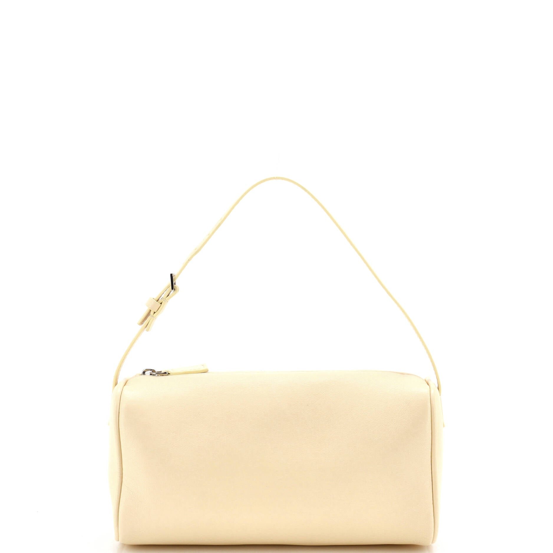90's Top Handle Bag Leather
