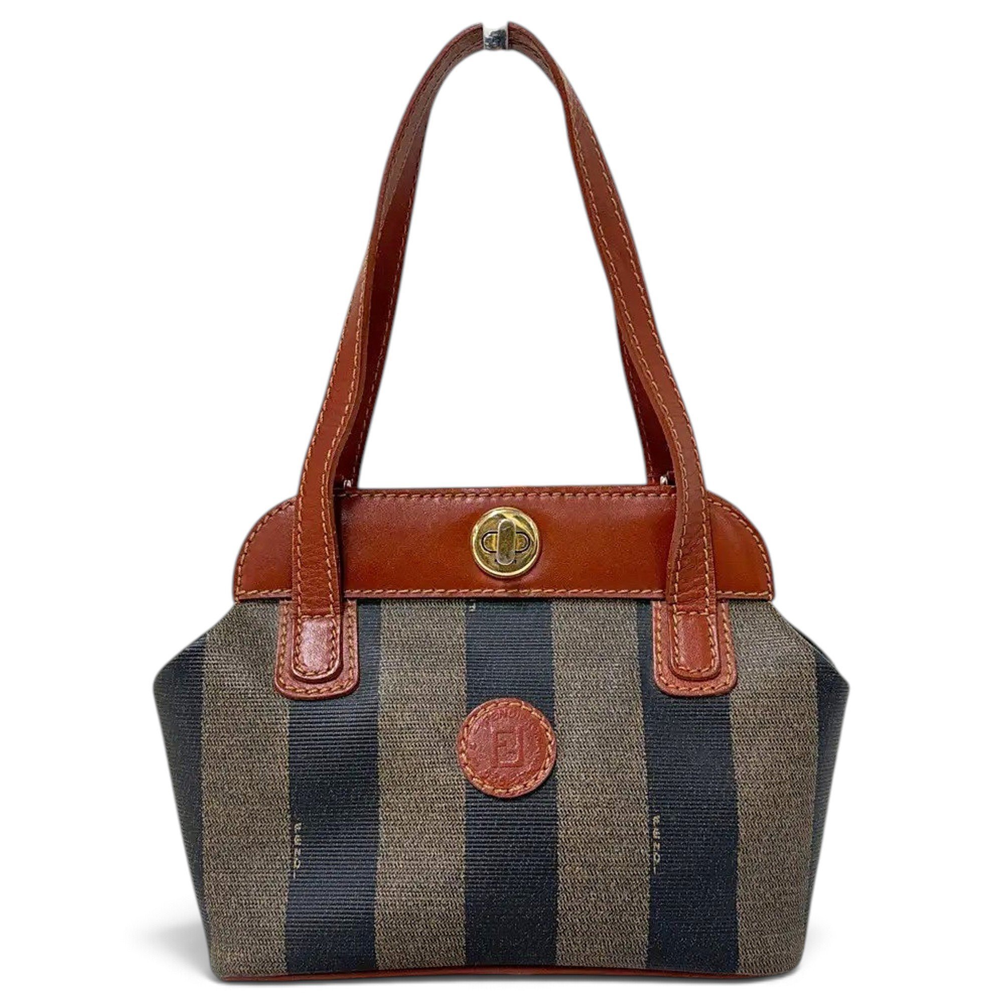 Vinyl handbag