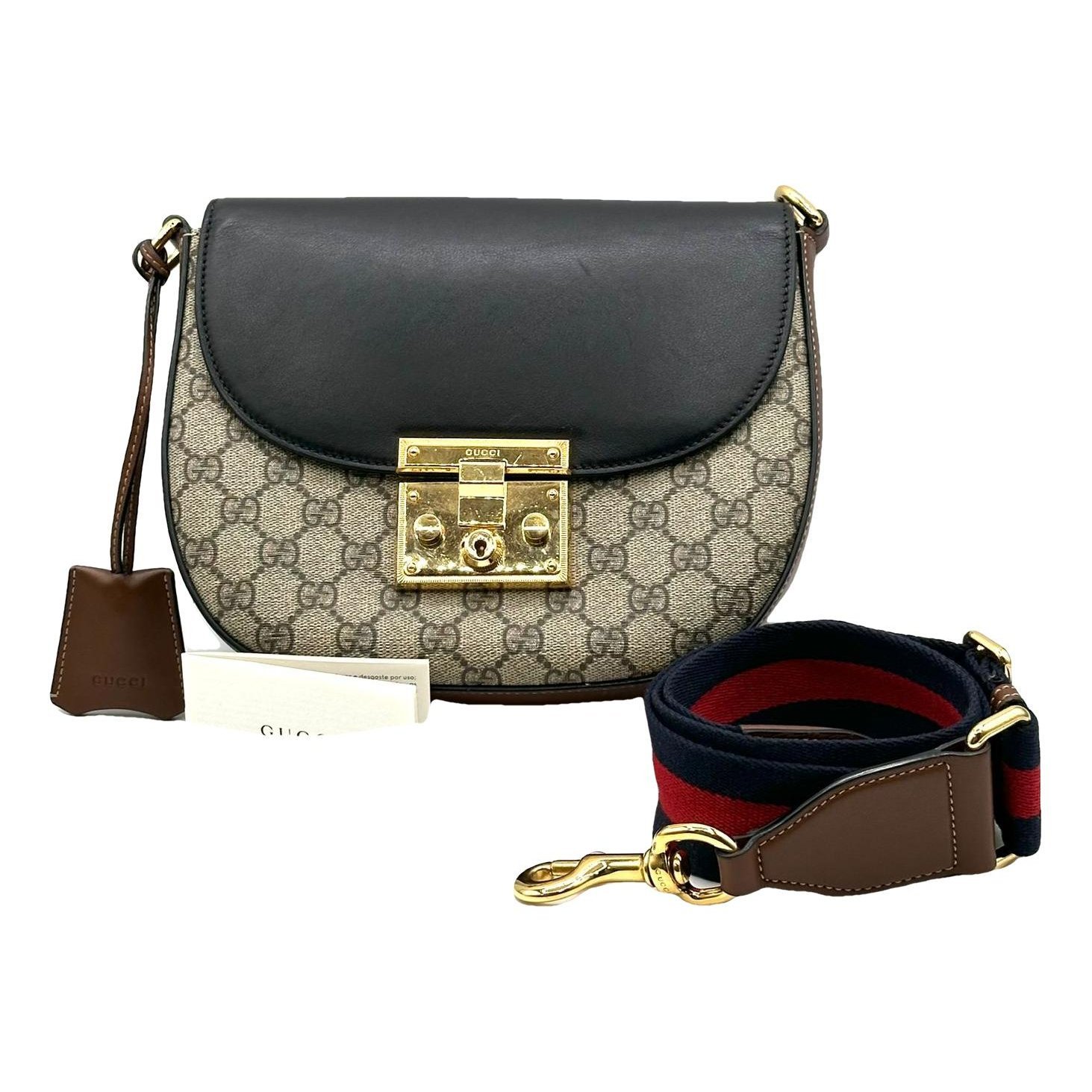 Padlock cloth handbag