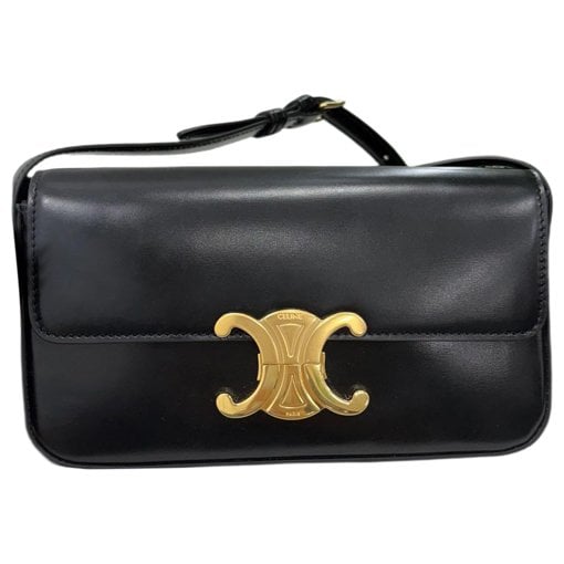 Triomphe Long leather handbag