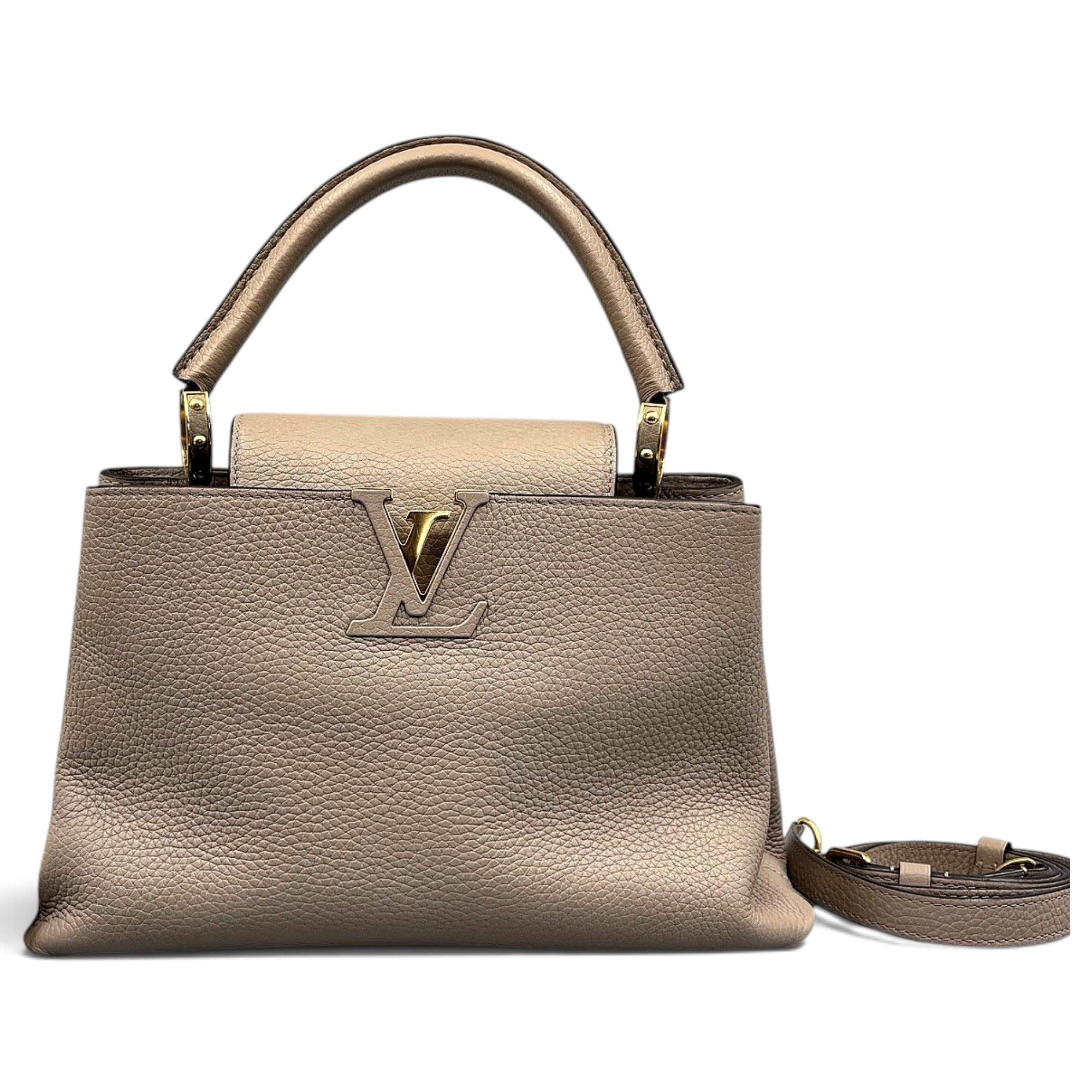 Capucines leather handbag