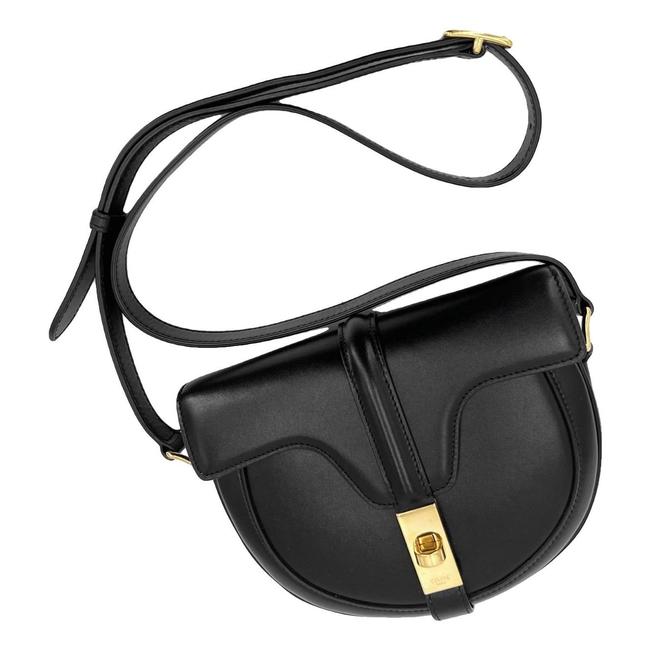 SAC 16 BESACE leather handbag