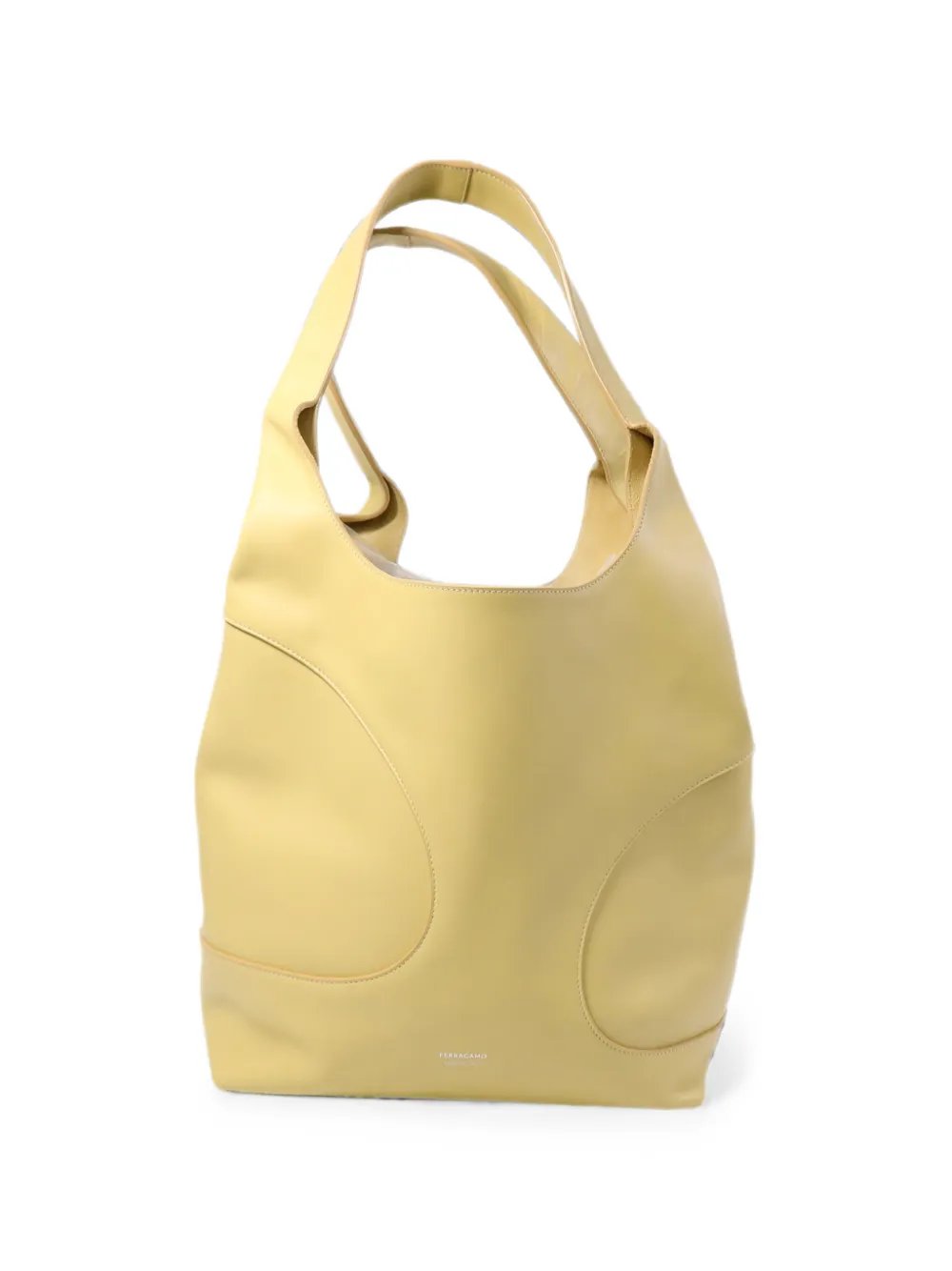 Ferragamo cut-out debossed shoulder bag