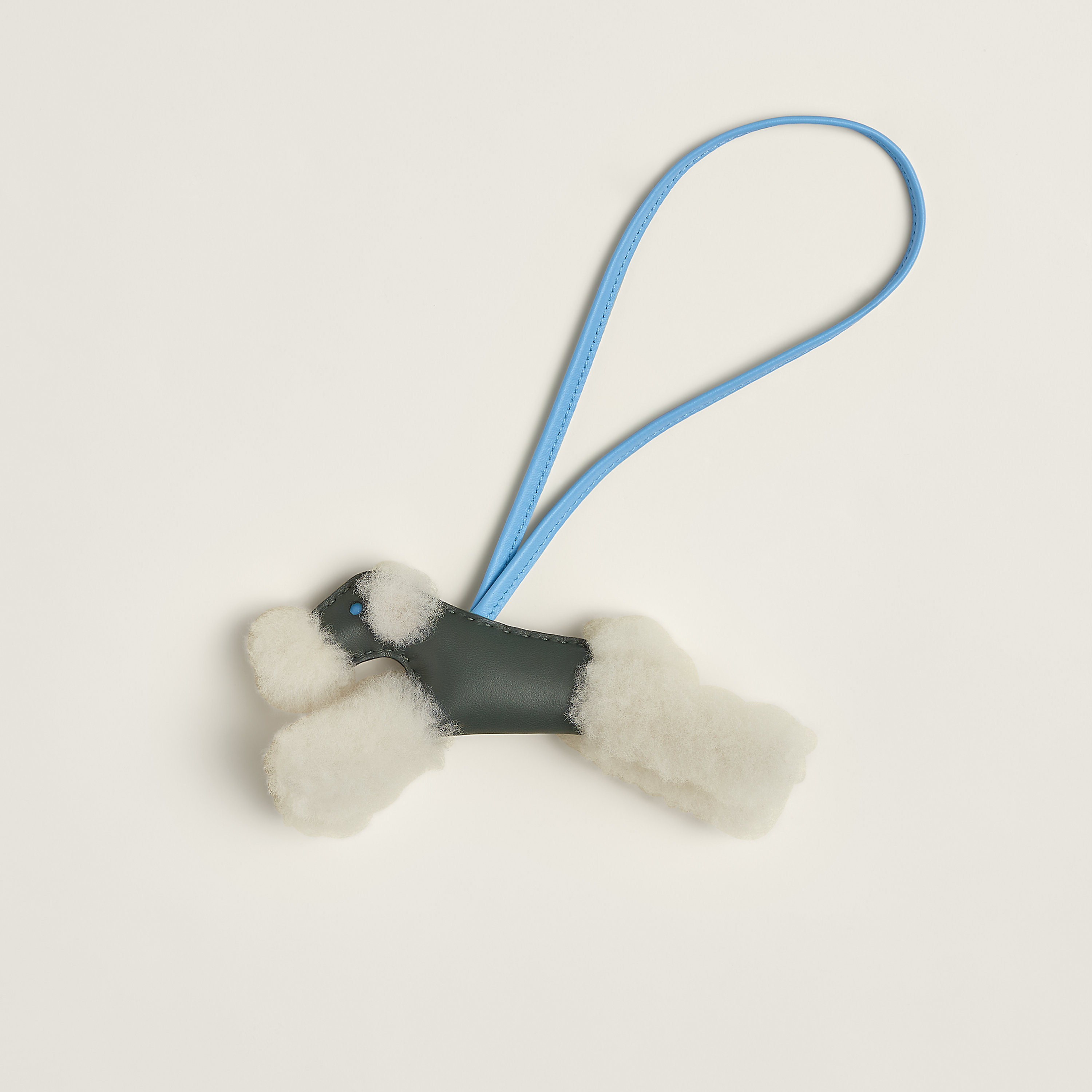 Hermès Budy charm in Écru