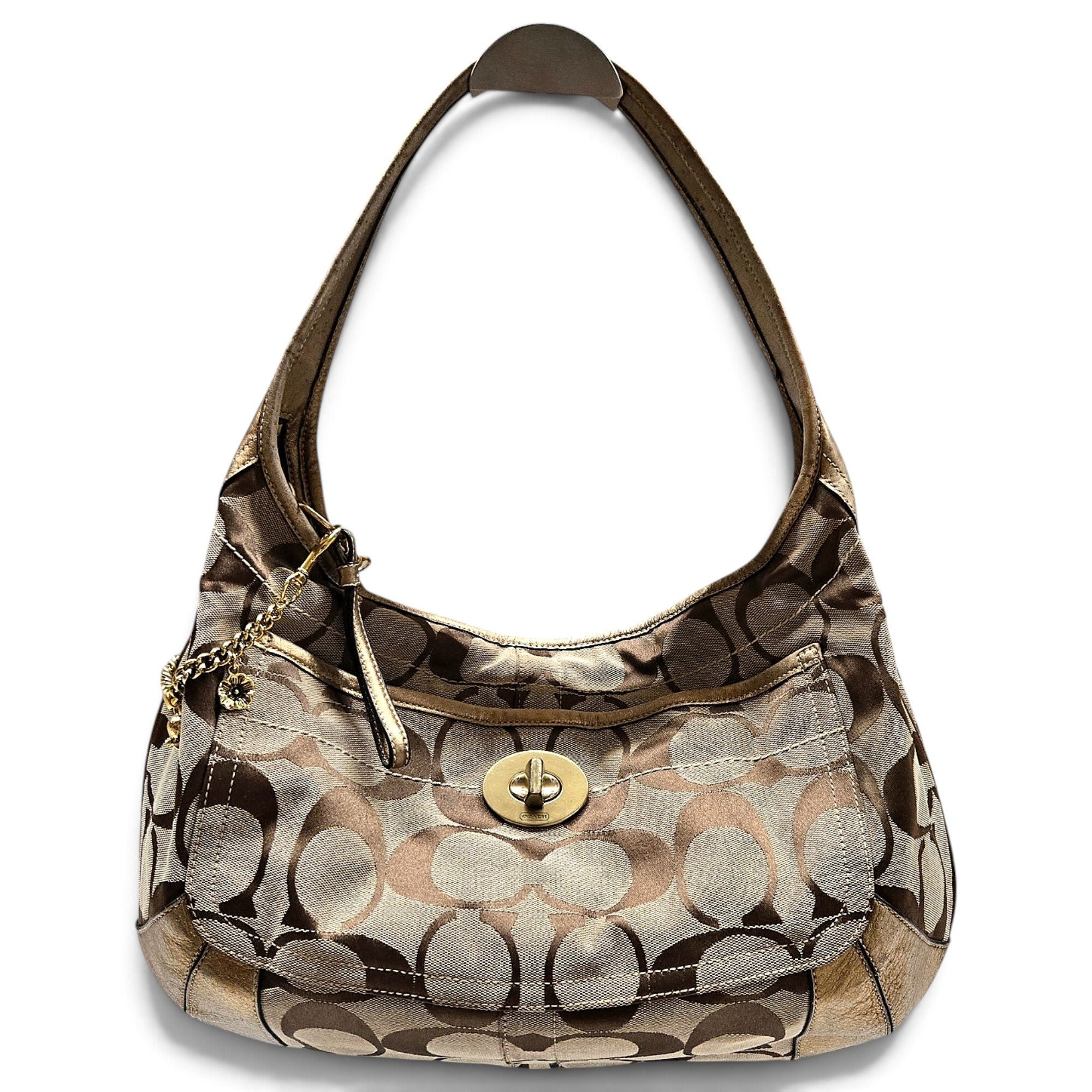 Signature Sufflette cloth handbag
