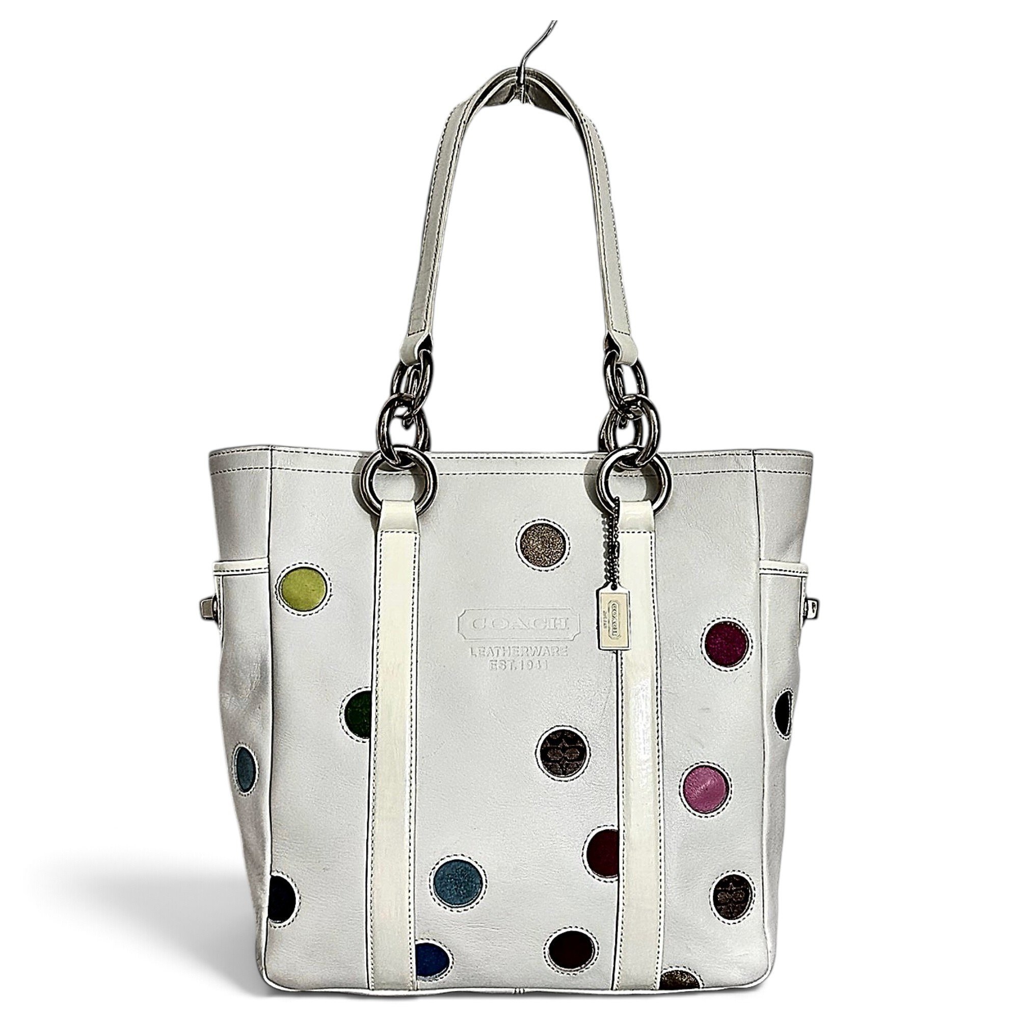 Leather tote