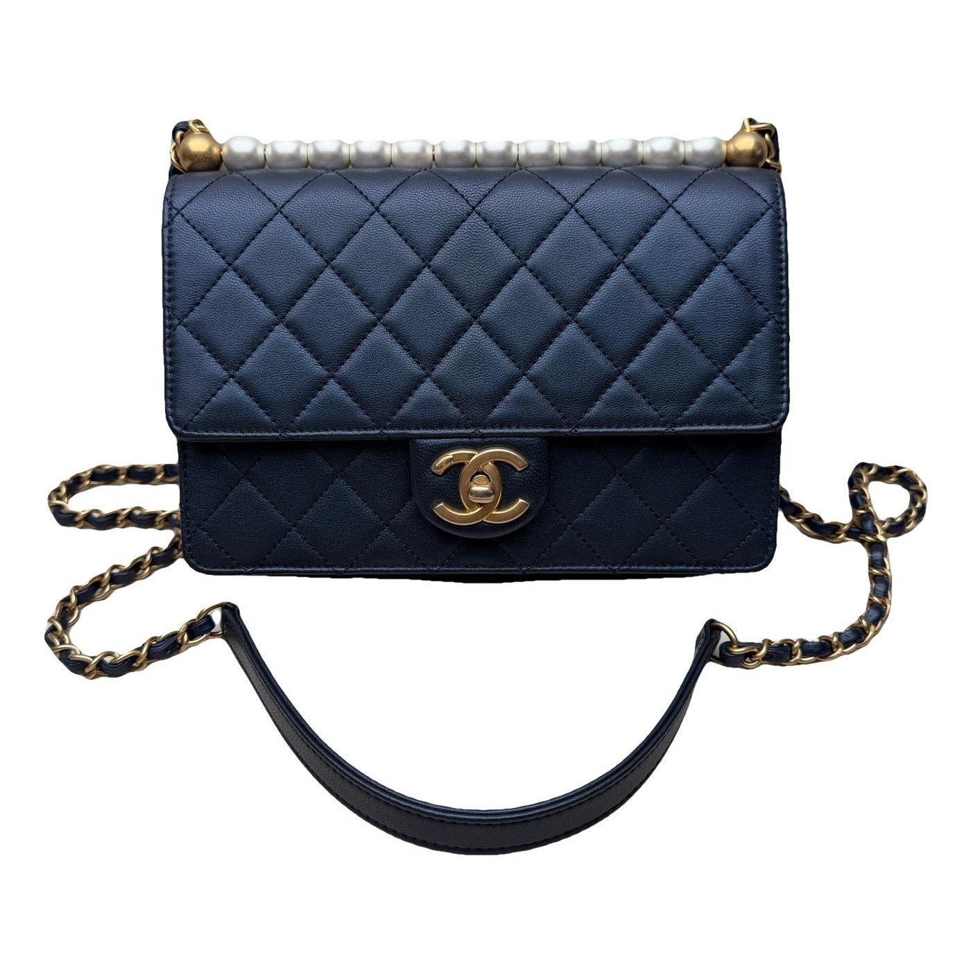 Leather handbag