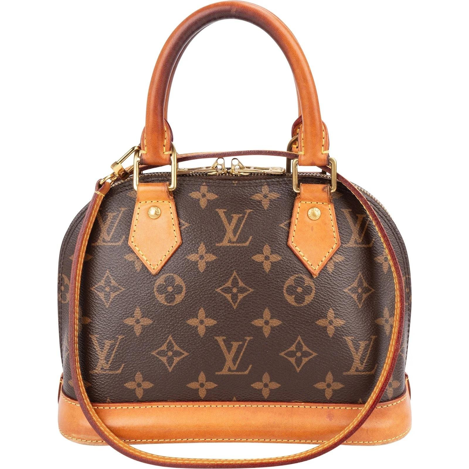 Alma leather handbag