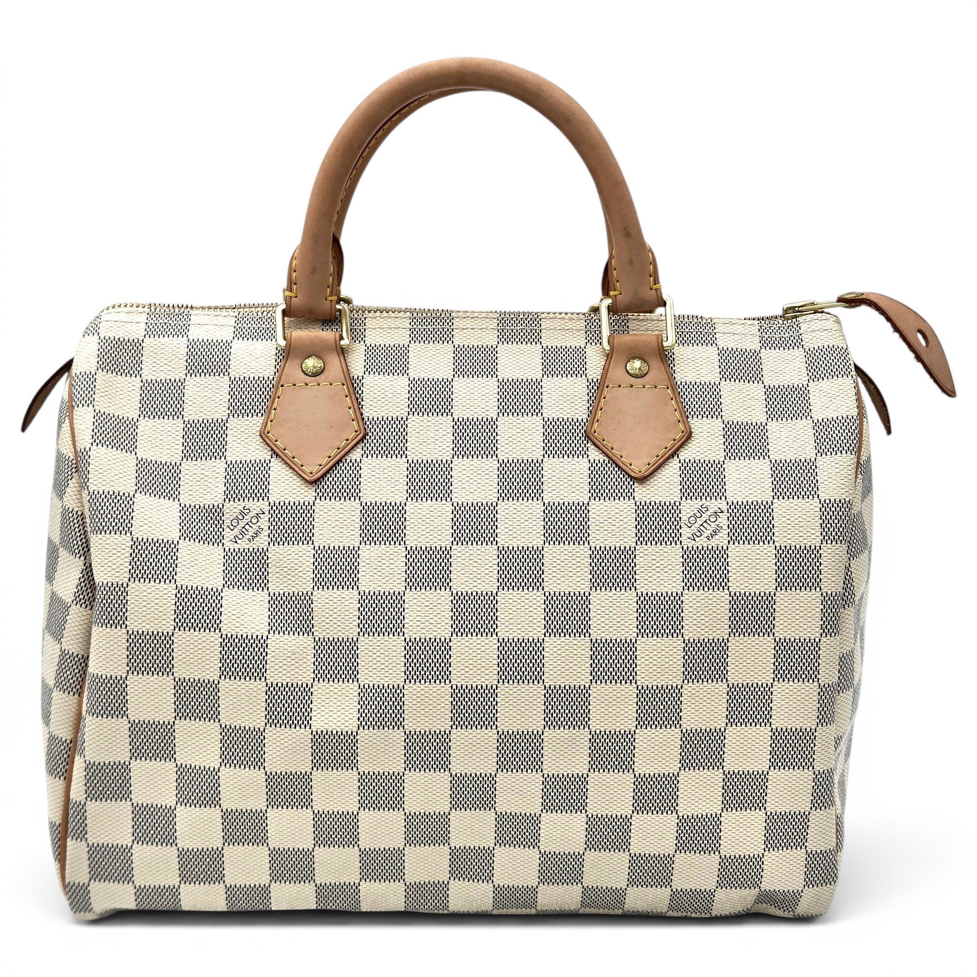 Speedy leather handbag