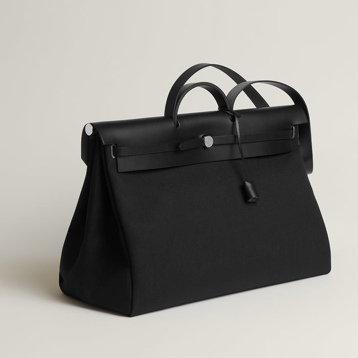 Noir Herbag Zip Cabine Bag