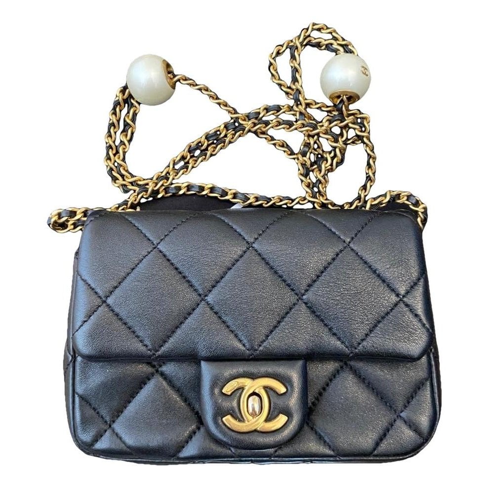 Leather mini bag