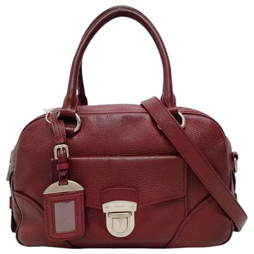 Leather handbag