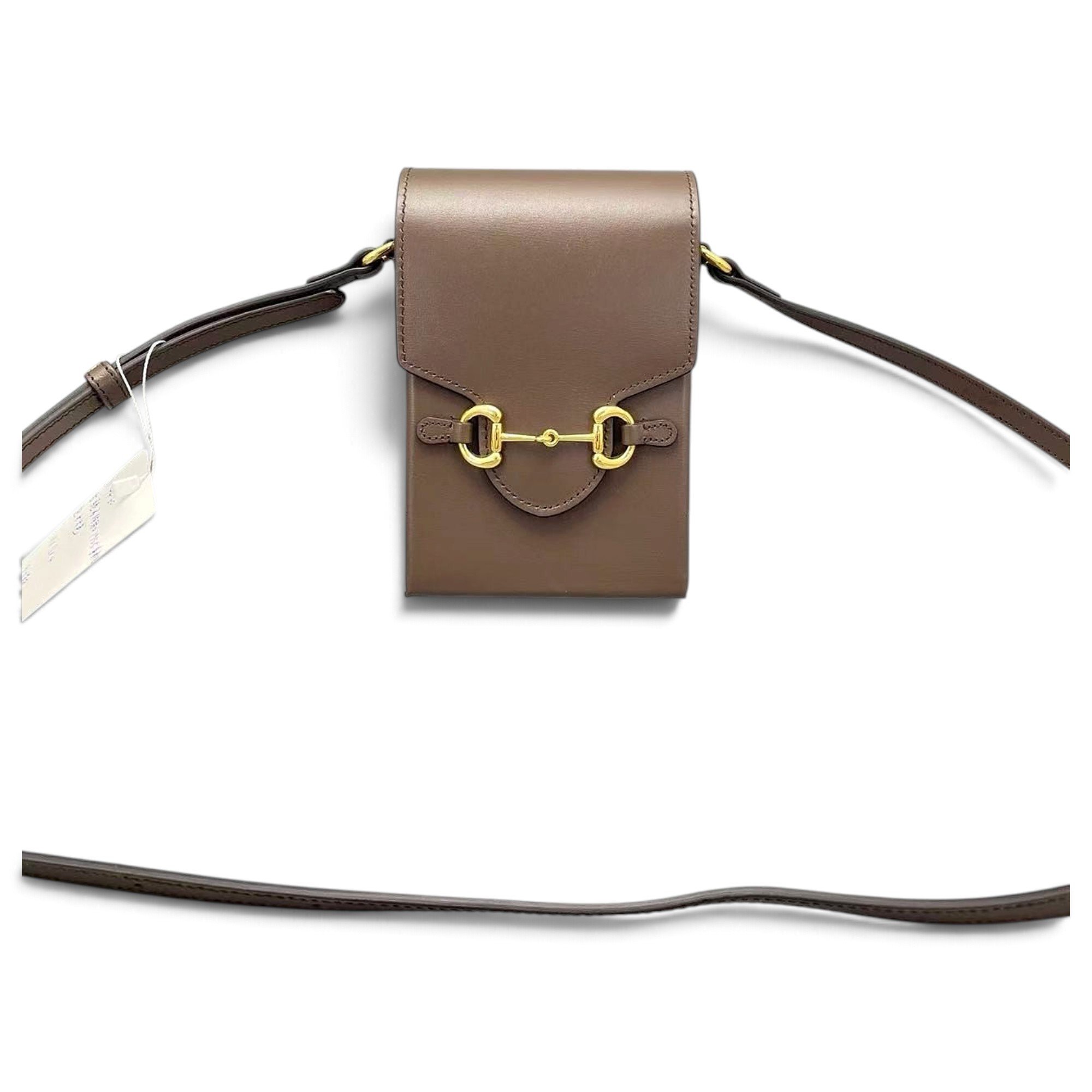 Horsebit 1955 Vertical leather crossbody bag