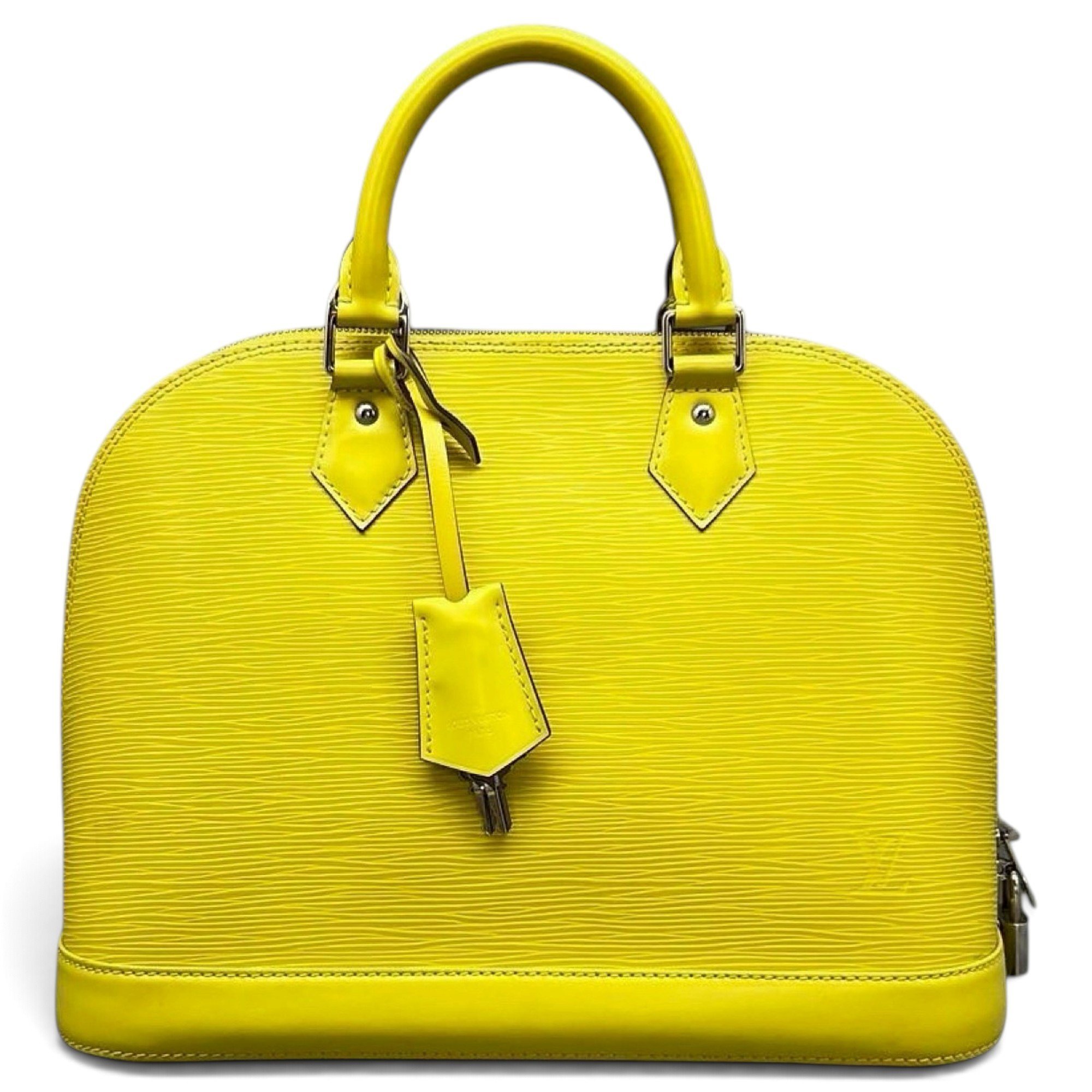 Alma leather handbag