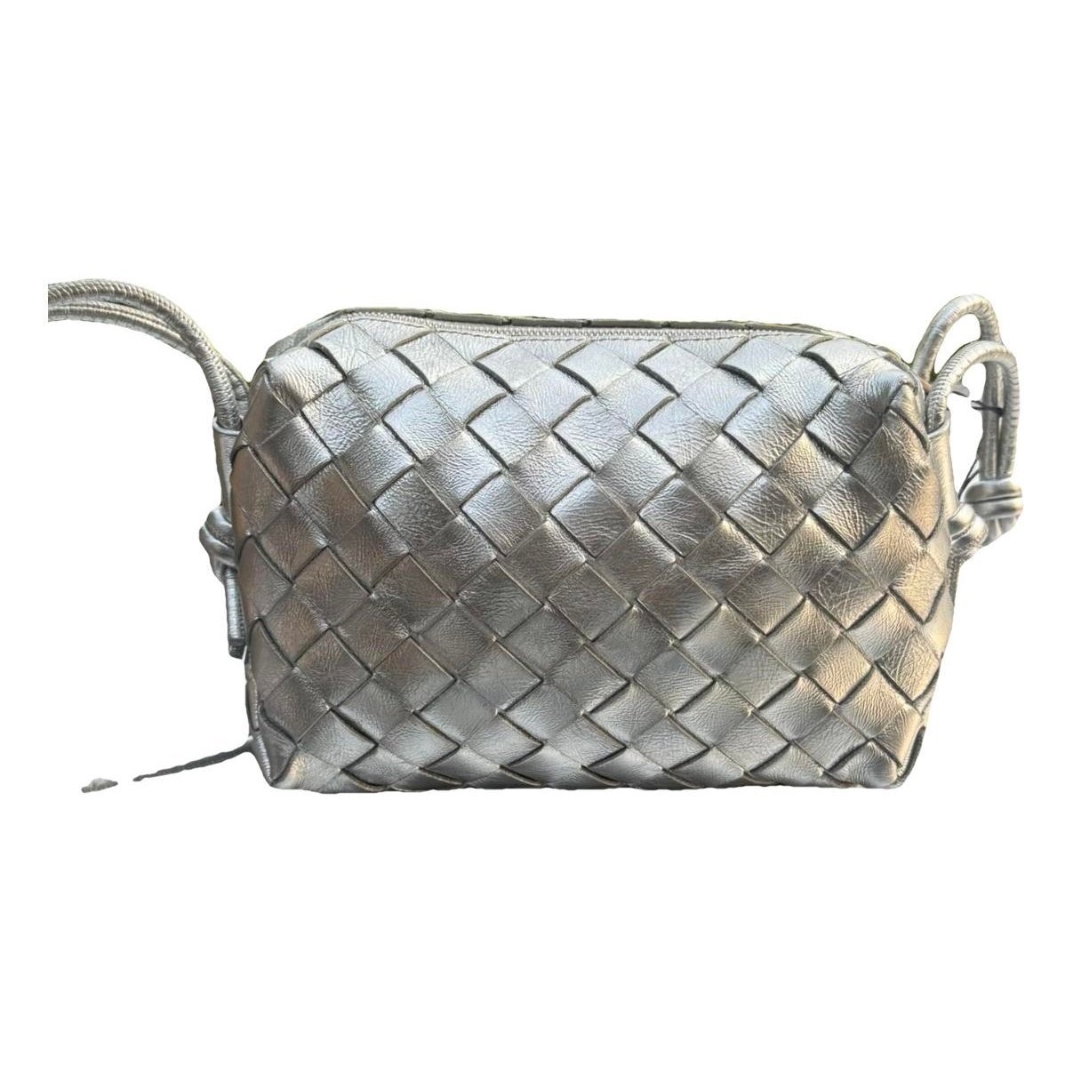 Loop leather crossbody bag