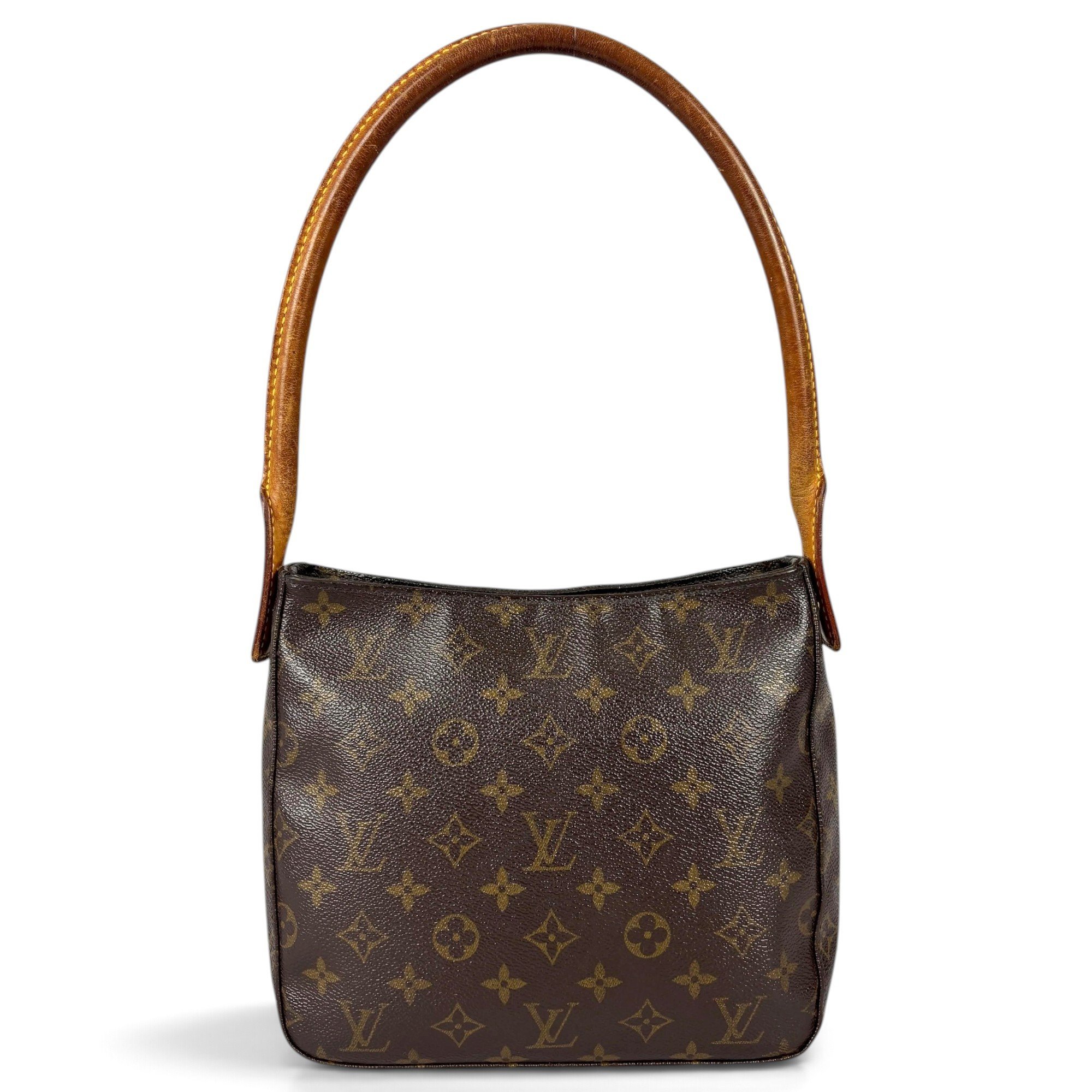 Looping cloth handbag