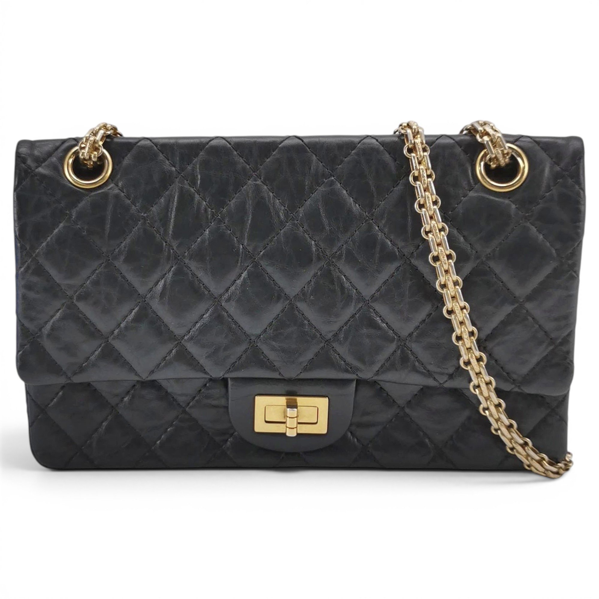 2.55 leather handbag