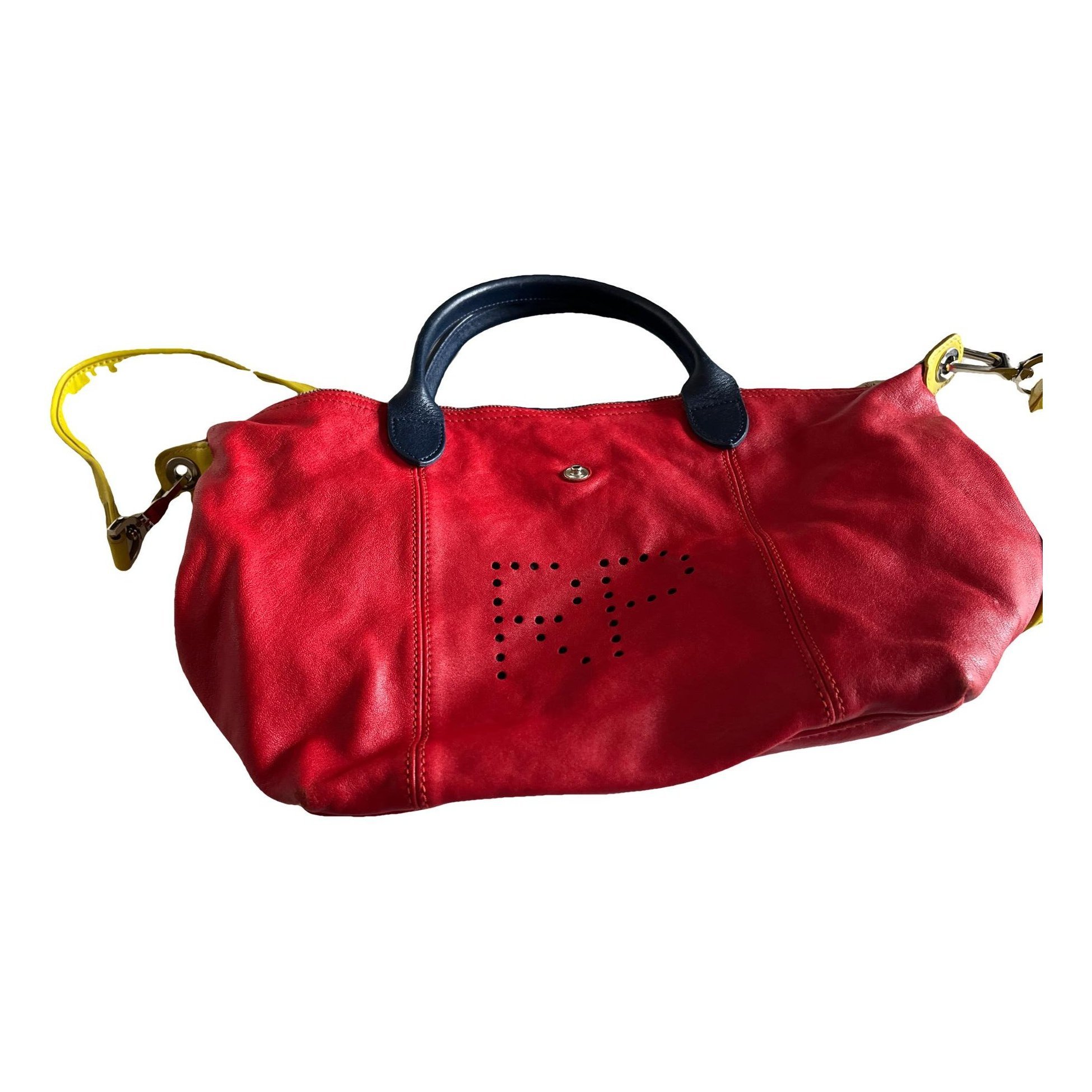 Pliage leather tote