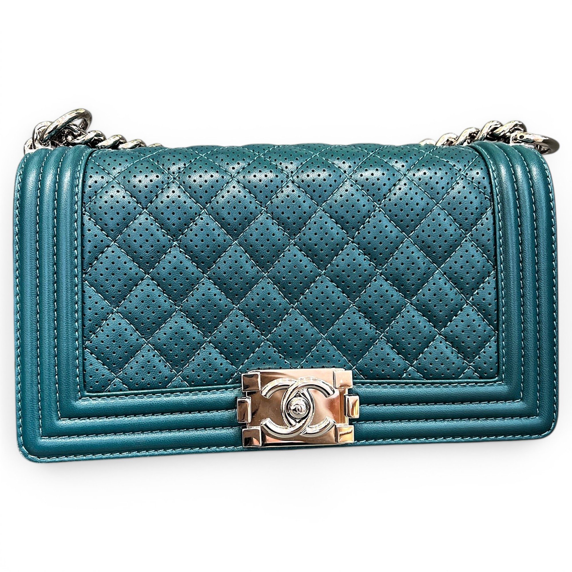 Boy leather crossbody bag